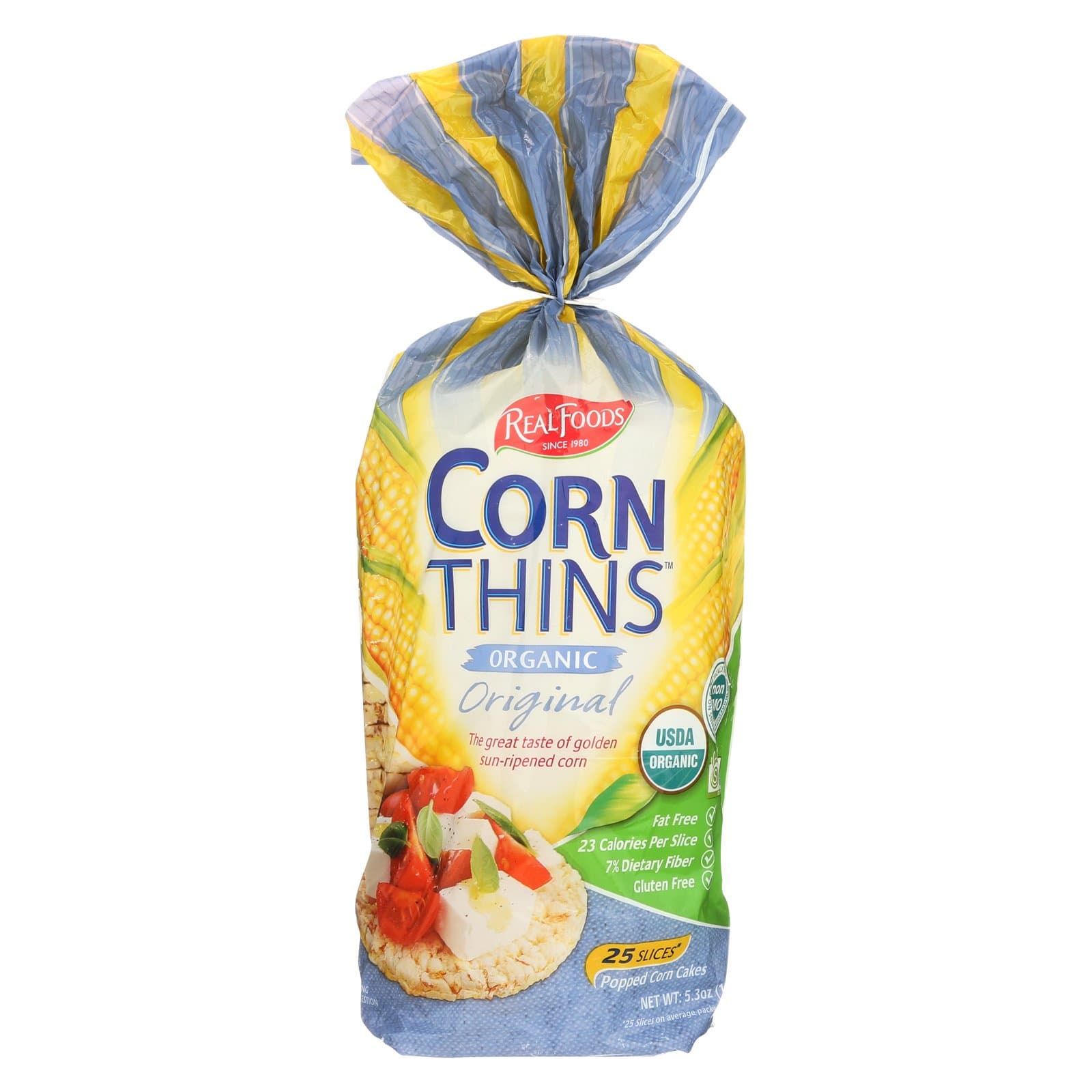 Organic Corn Thins - Case of 6 - 5.3 oz.