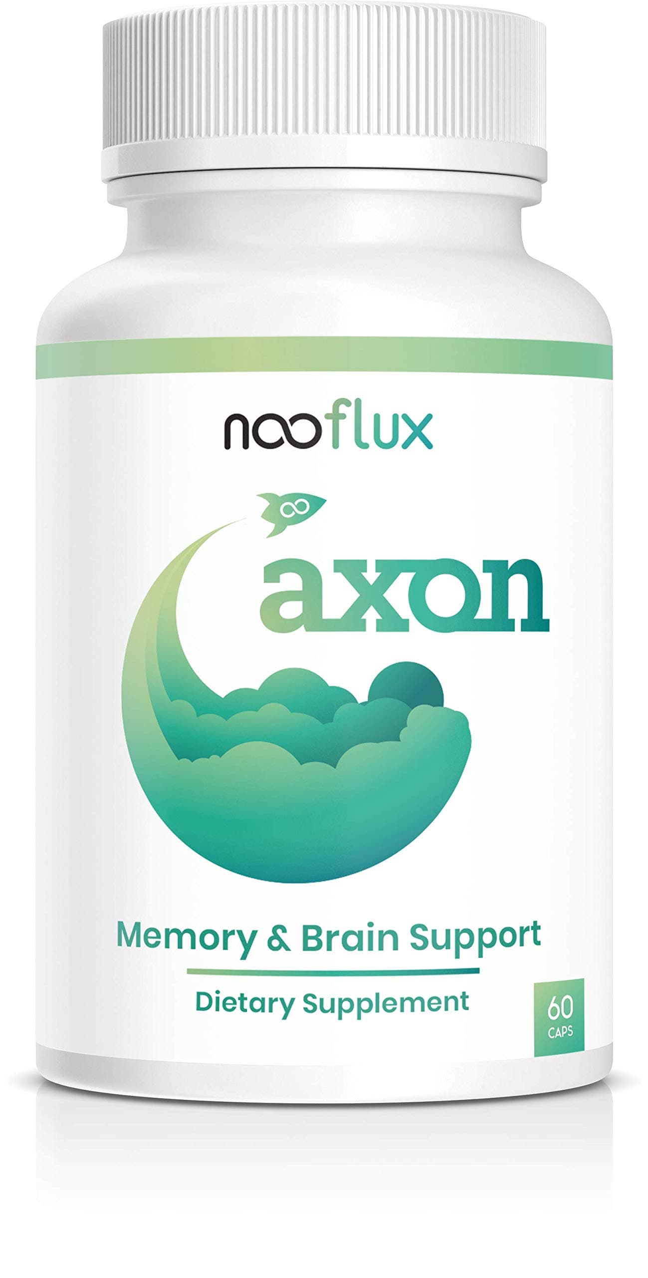 Brain Supplement - Support Memory, Brain Function, & Concentration - Nootropics & Adaptogens - Lions Mane Bacopa Monnieri Citicoline Ginkgo Biloba - Axon