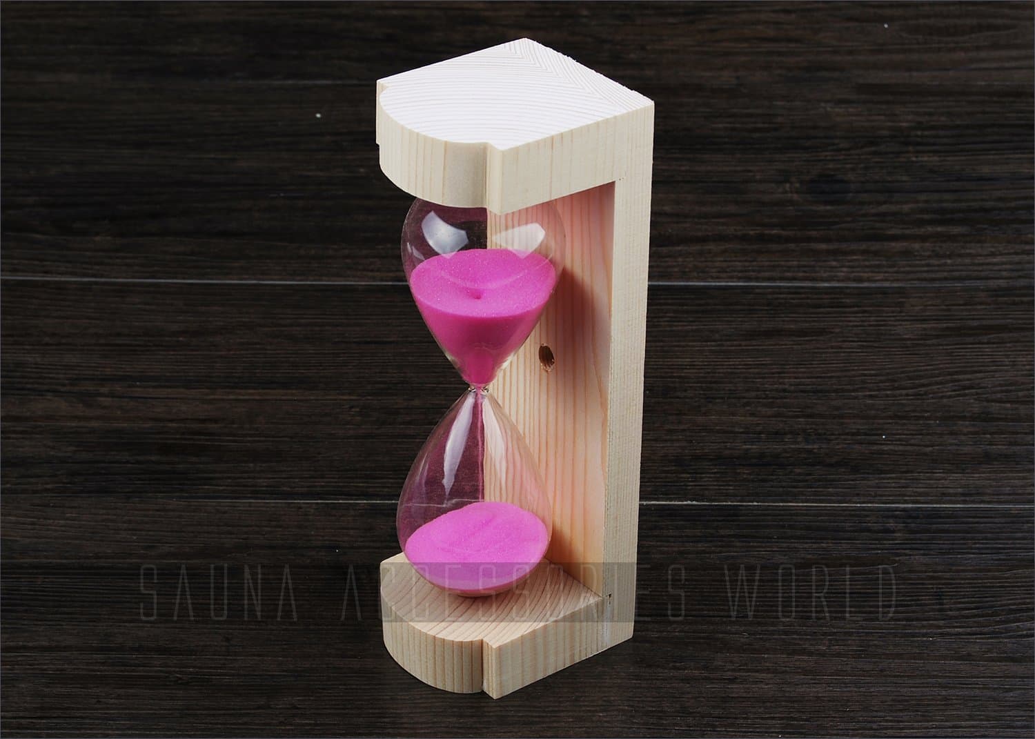 15 Minutes Sauna Wood Sand Timer Clock, Precise sauna timer hourglass