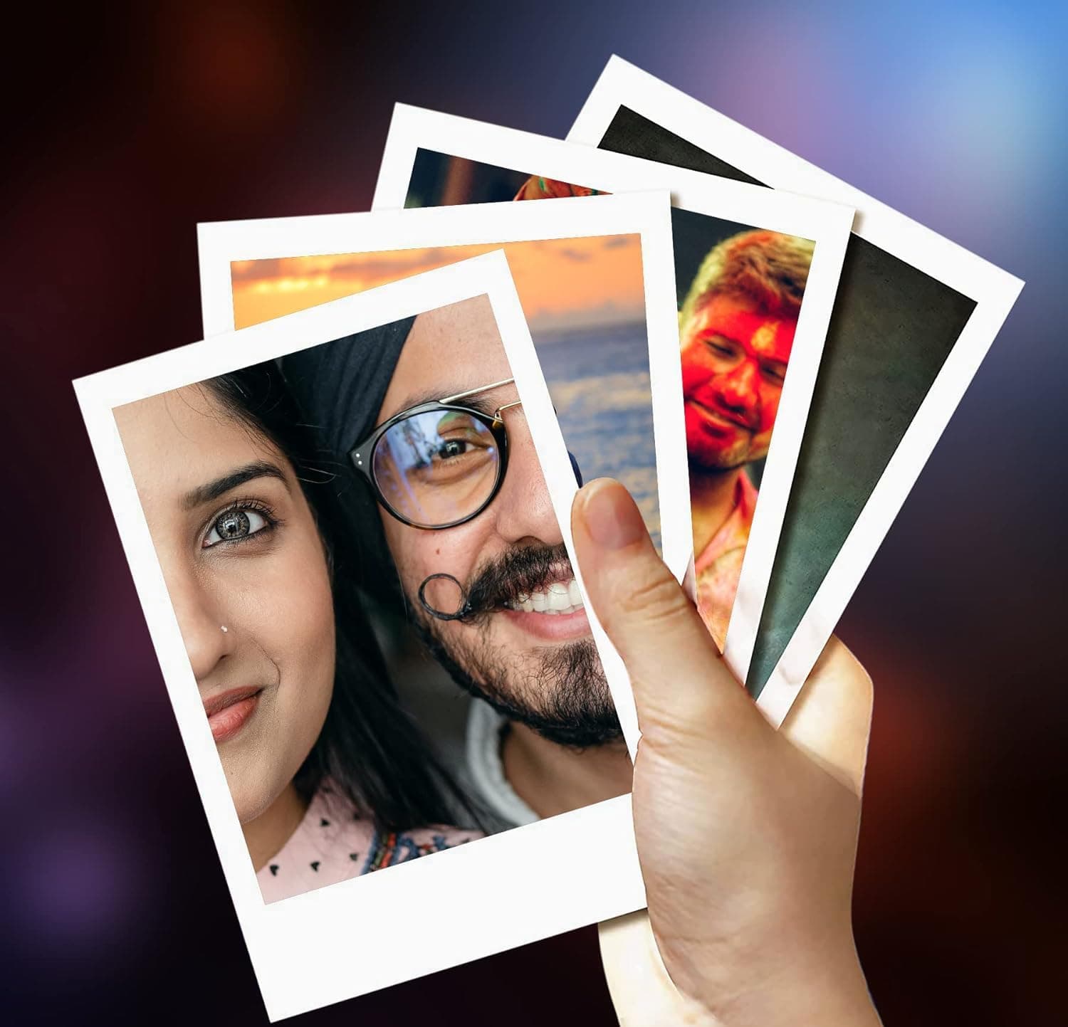 Personalized Gifts Polaroid Photo Prints customized (Pack Of 25)