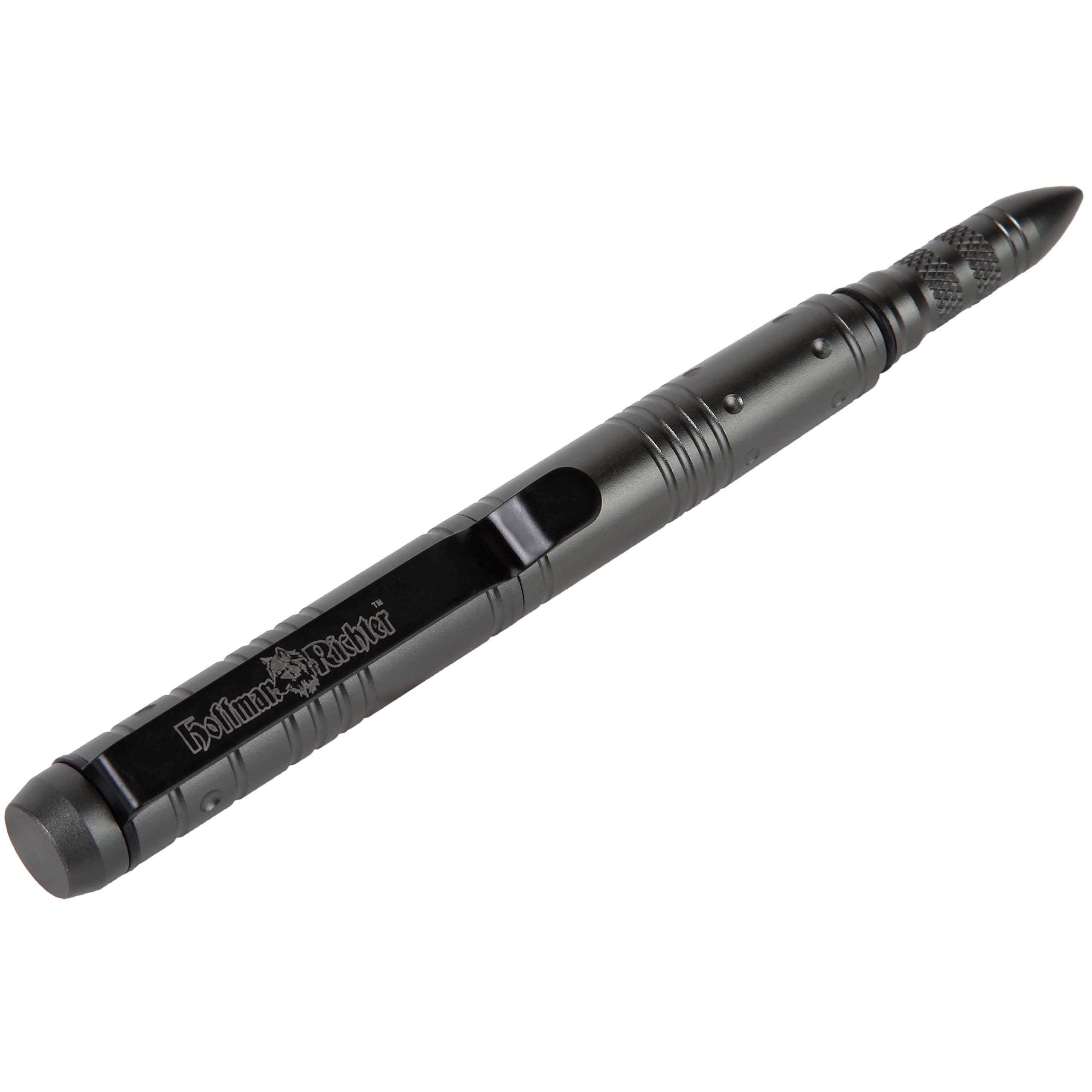 Stinger Tactical Pen and Survival Glass Breaker Best for Discreet Self Defense, Men, Women, Police, and Military with Titanium Coated Aluminum Body