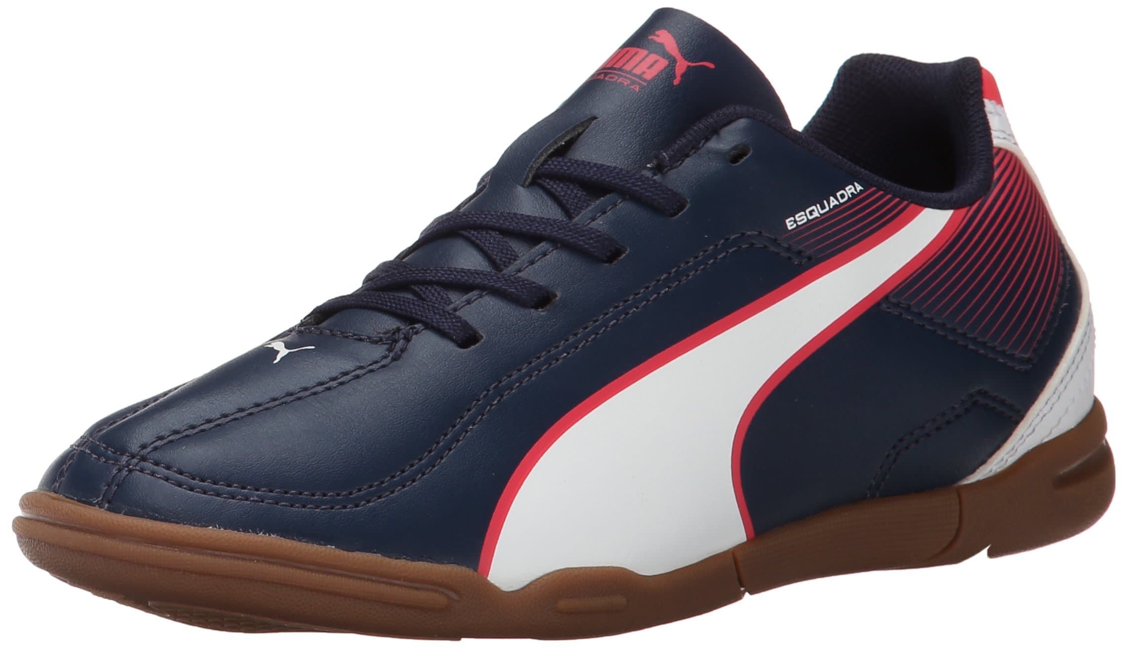 PUMA Esquadra Indoor JR Soccer Shoe (Little Kid/Big Kid)