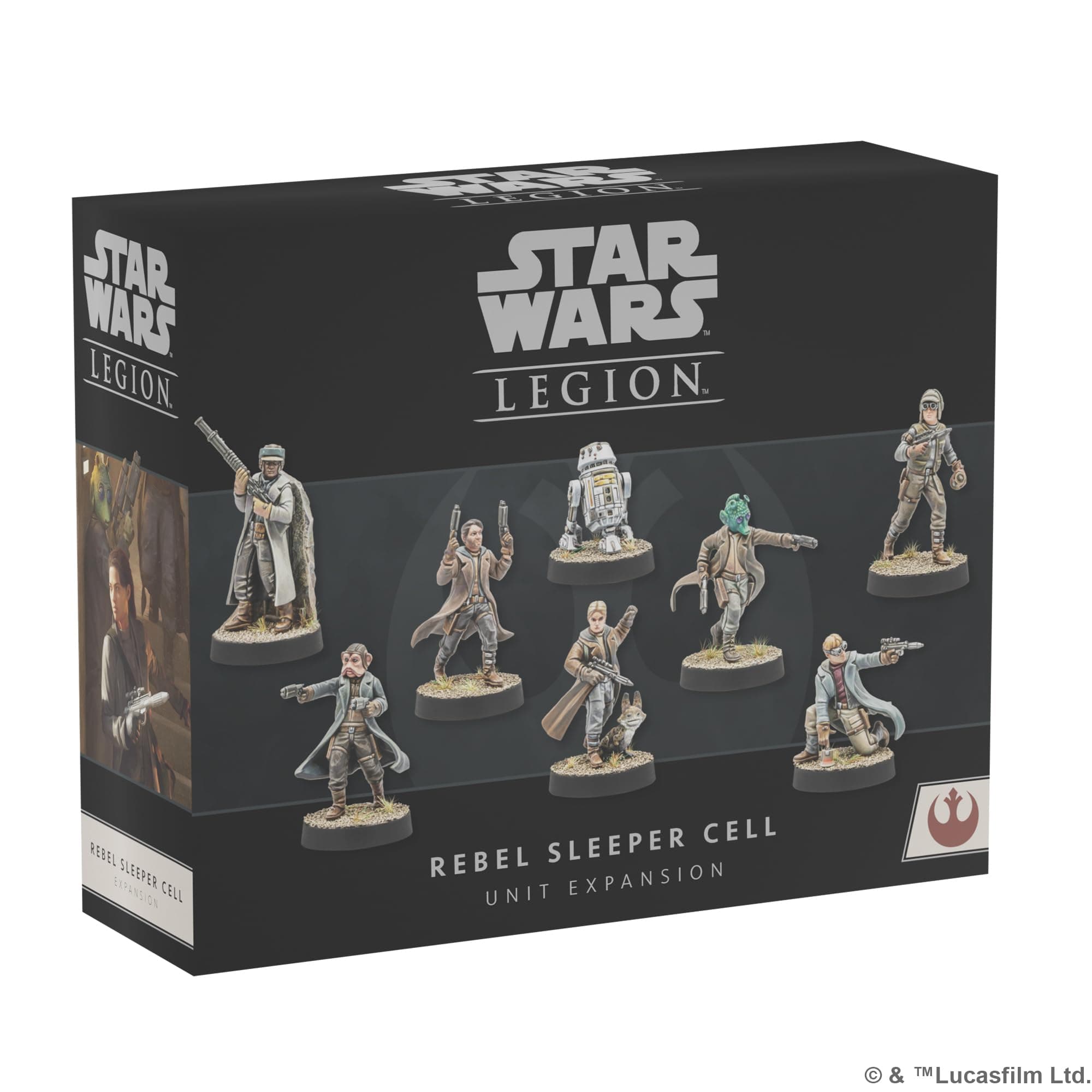 Star Wars: Legion Rebel Sleeper Cell Unit Expansion - Strike from The Shadows! Tabletop Miniatures Strategy Game, Ages 14+, 2 Players, 3 Hour Playtime, Made by Atomic Mass Games