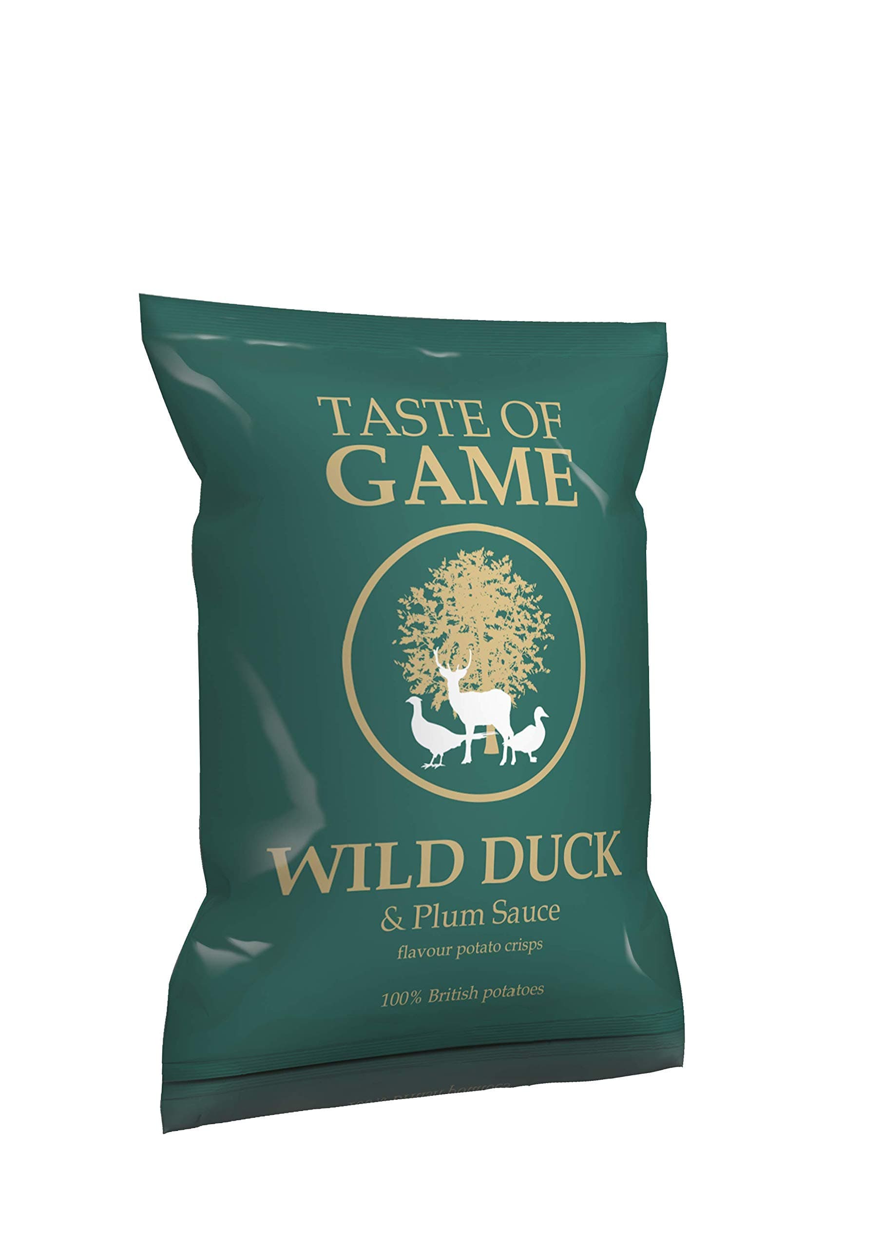 British Potato Crisps - Wild Duck and Plum, 40g (Pack of 24)