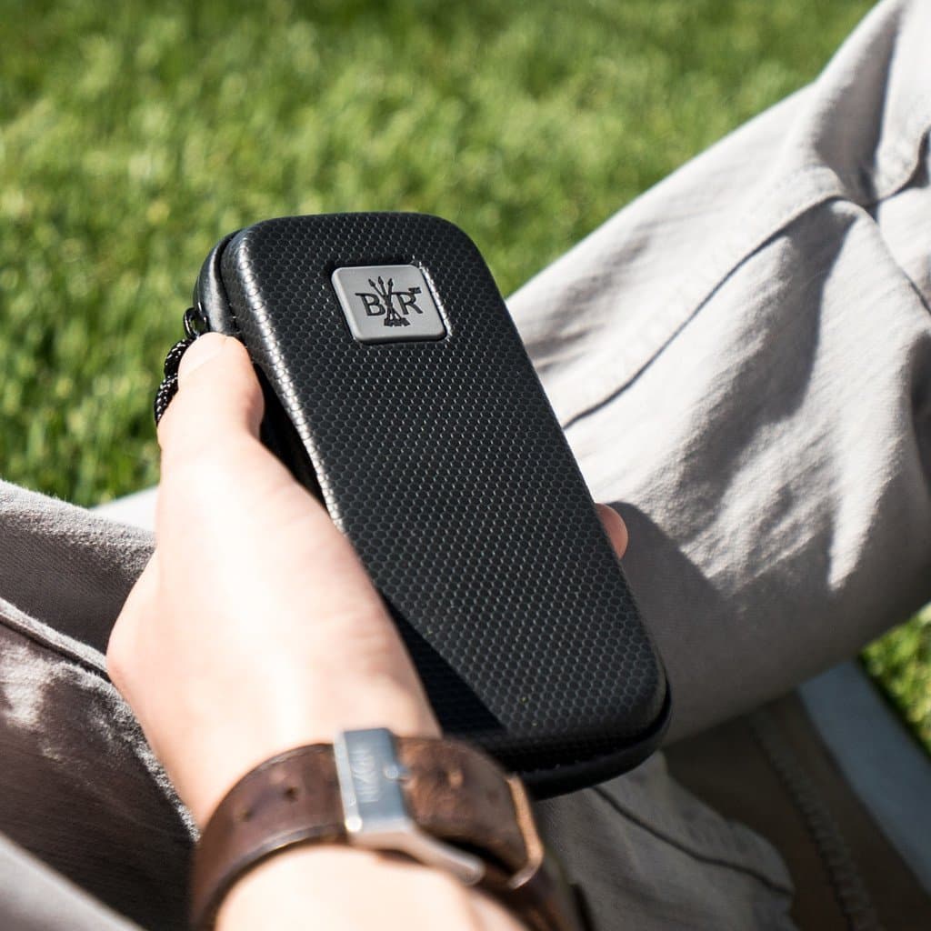 Black Rock Originals Smell Proof Safety Case 2.0 - Activated Carbon Lined Stash Box (Charcoal)