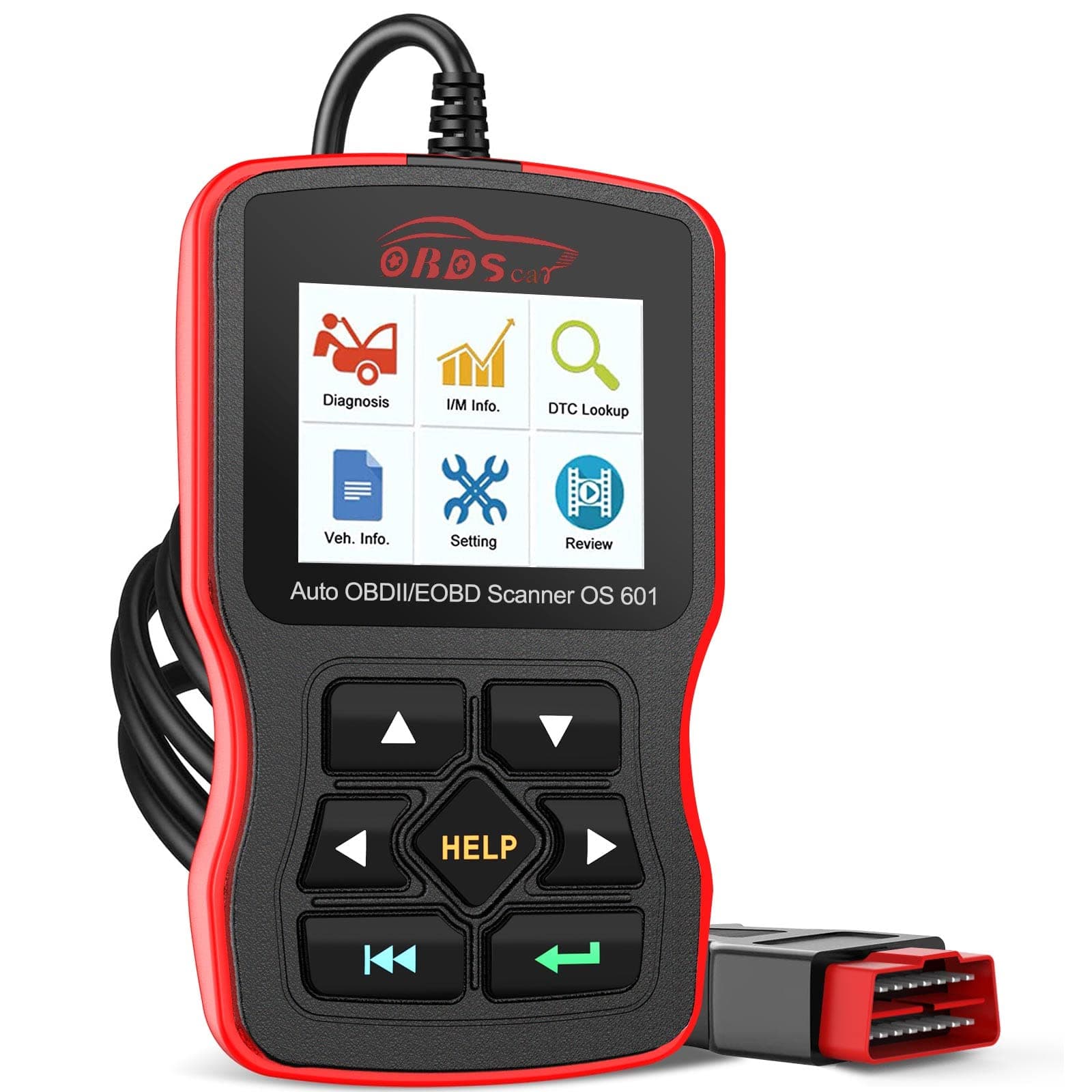OS601 OBD2 Scanner Diagnostic Tool Code Reader Engine Fault Scan Tool for OBD-II Cars Since 1996