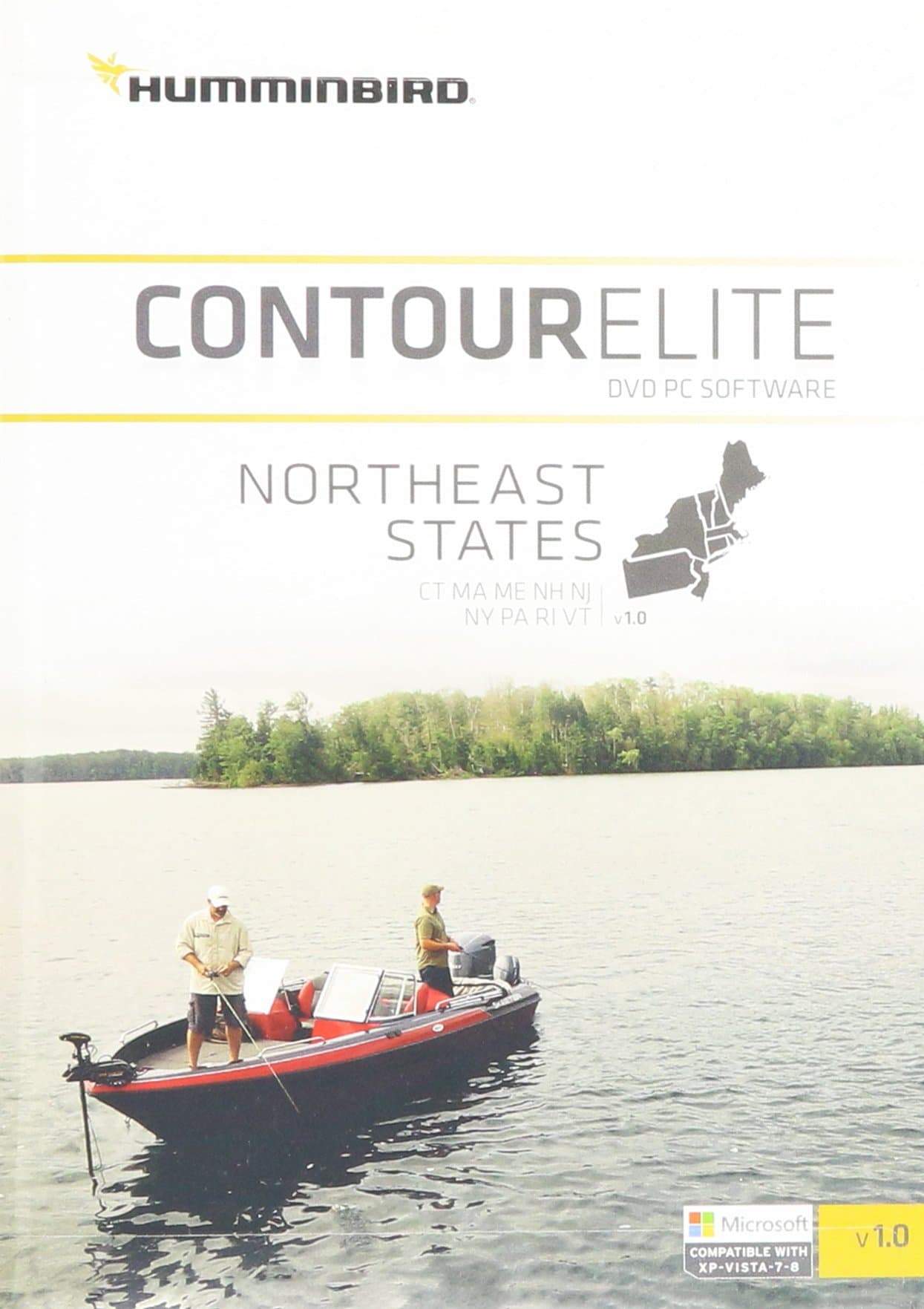 Lakemaster 600046-1 Humminbird Contour Elite, CENE1 Northeast States