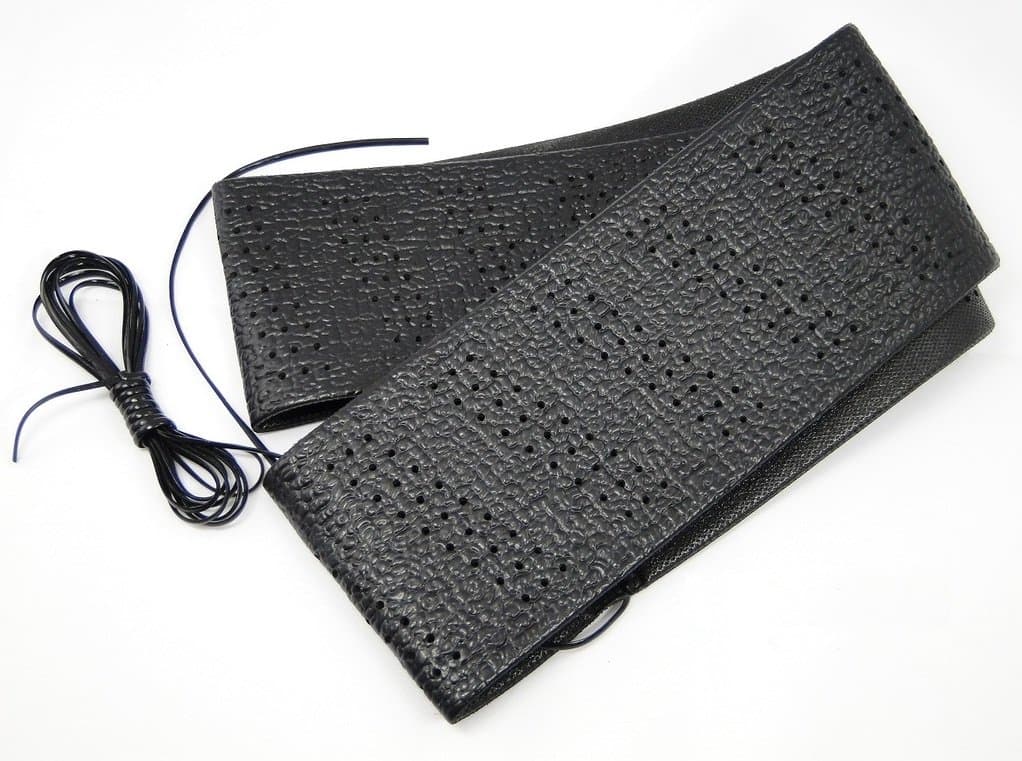 2 x Steering Wheel Cover – Steering Wheel Guards with Line Self Tie Straps Universal New