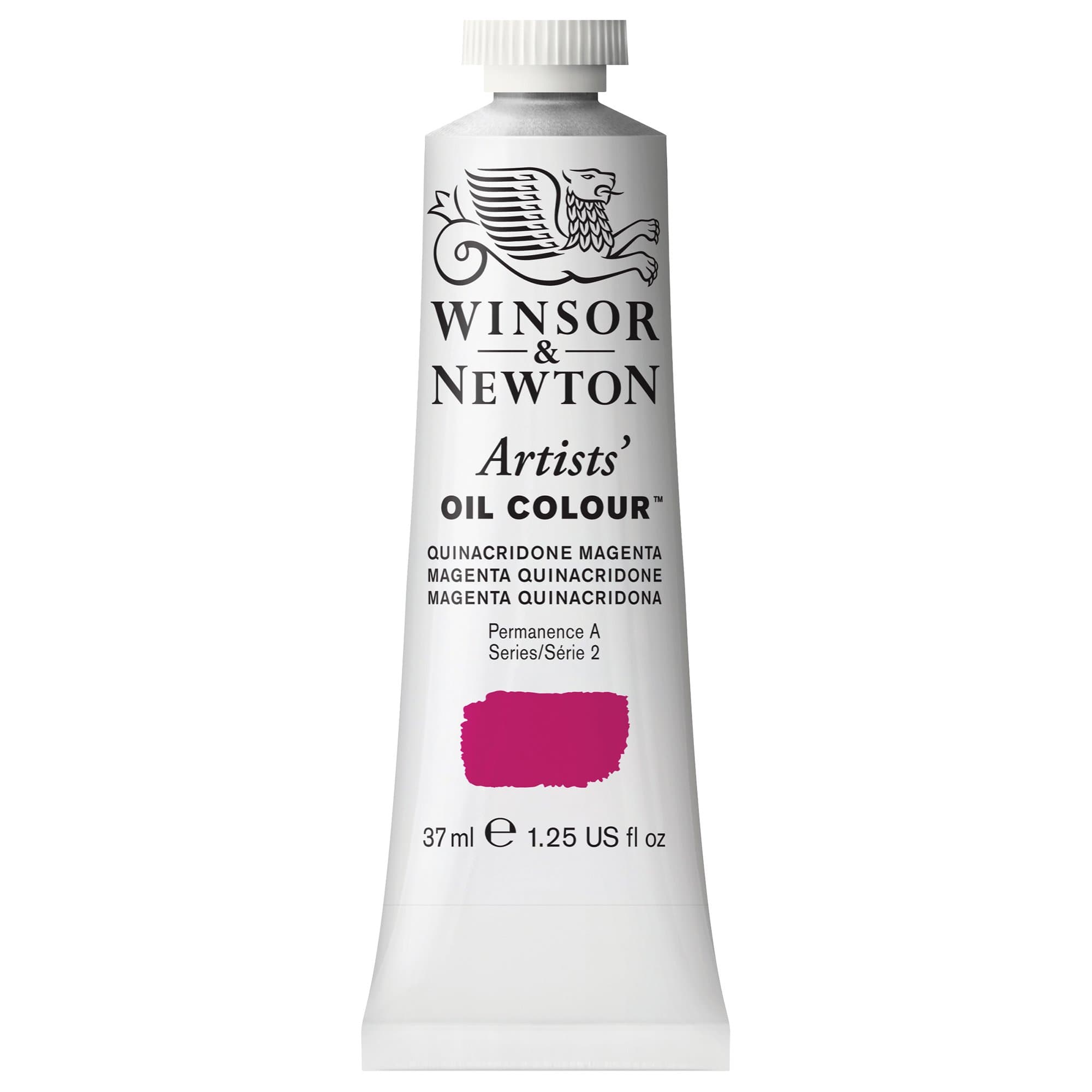 Winsor & Newton 37ml Artists' Oil Colour - Quinac Magenta