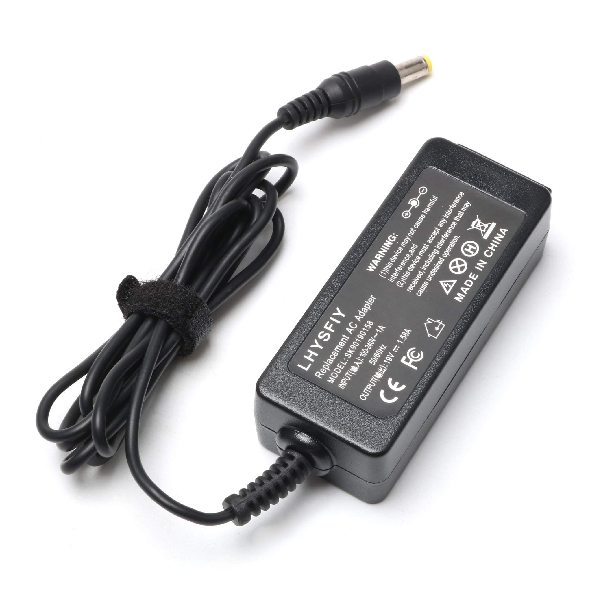 30W 19V 1.58A AC Adapter for Dell Inspiron Mini 9 10 10v 12 PP19S; Acer Aspire One D255 D255E ZG5 ZG8 ZA3 KAV60 NAV50 D250 D150 1810TZ A110 A150 A150-1006; Acer Gateway Kav60 Nav50 N214 PA-1300-04