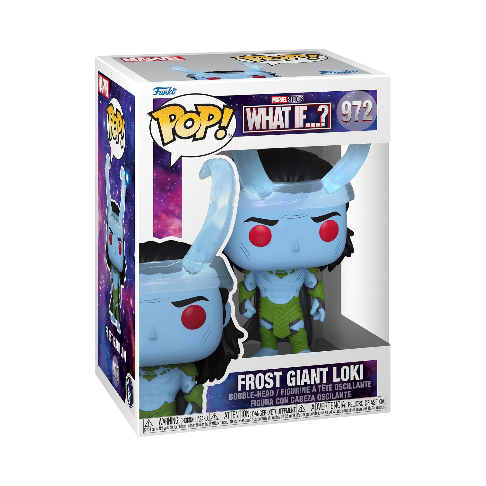 Funko POP! Marvel - the Prince - What If - Frost Giant Loki - Marvel What If - Collectable Vinyl Figure - Gift Idea - Official Merchandise - Toys for Kids & Adults - TV Fans