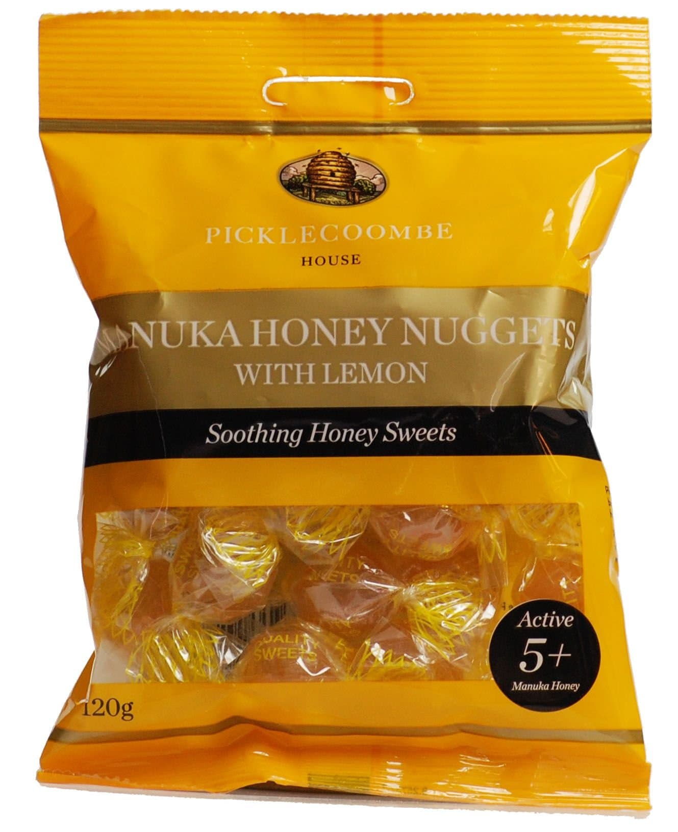 Picklecoombe House Manuka & Lemon Nuggets 120g (Pack of 2)