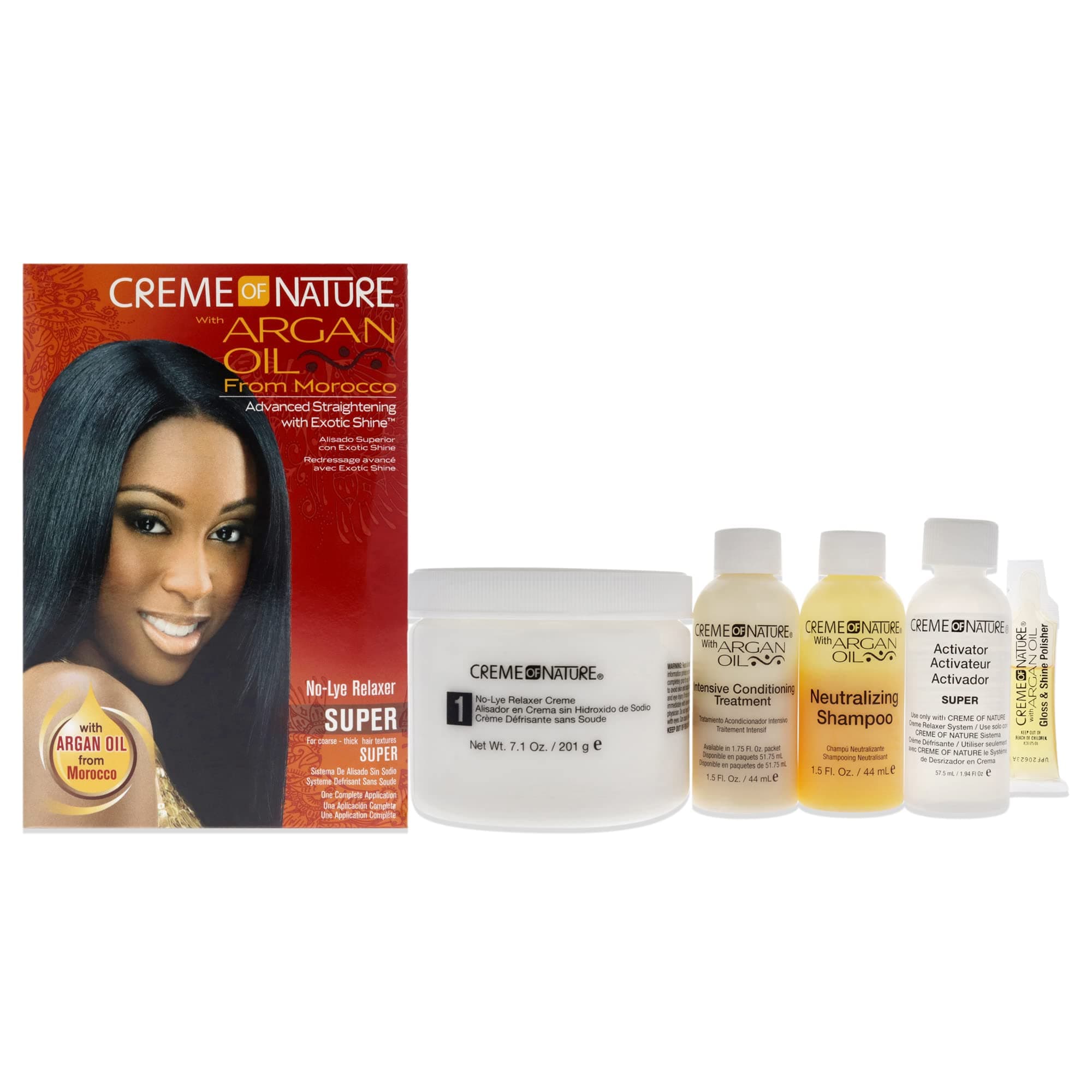 Creme of Nature Argan Oil Advanced Straightening (Super)