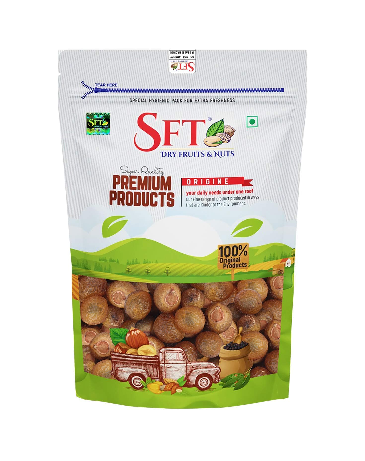 SFT Reetha Raw Dried, Natural (Ritha) 500g