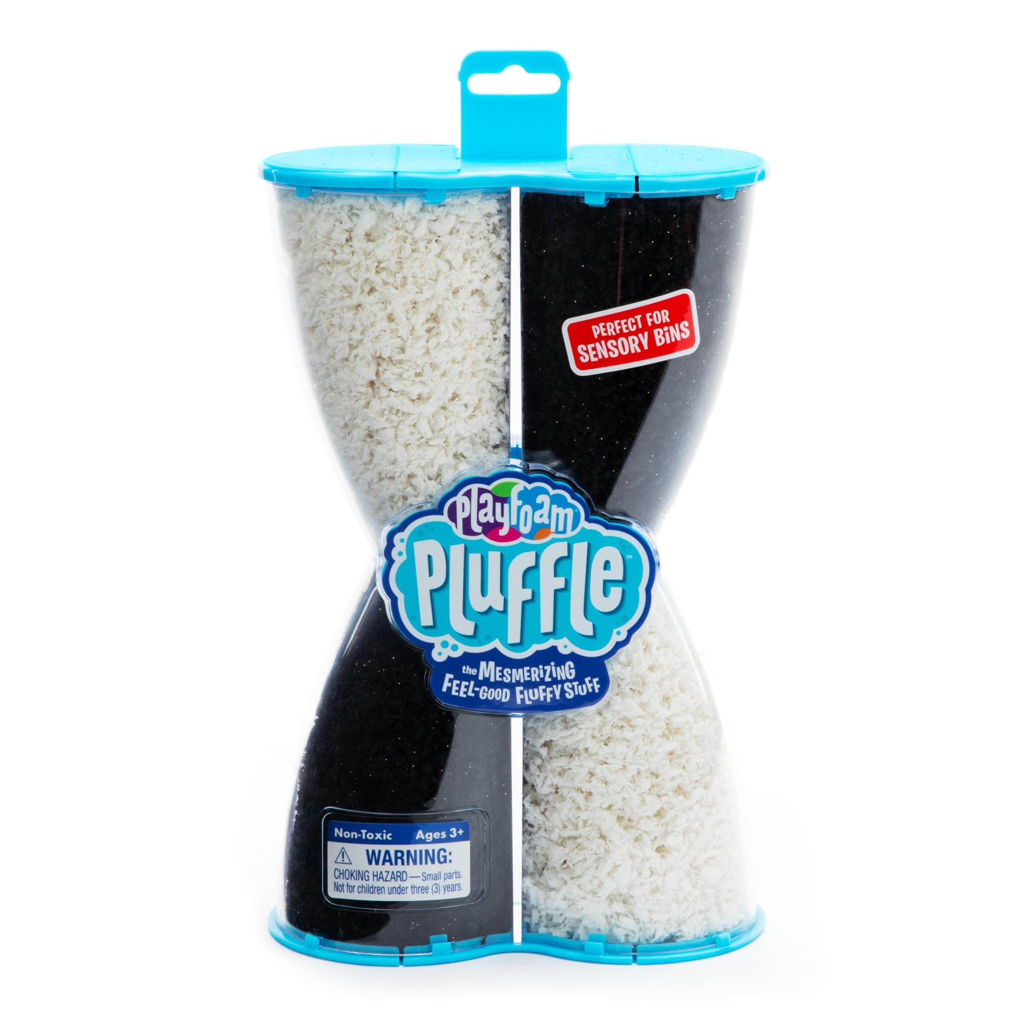 Educational Insights Playfoam Pluffle Twist Black & White: Non-Toxic, Never Dries Out, Sensory Play, Ages 3+, M