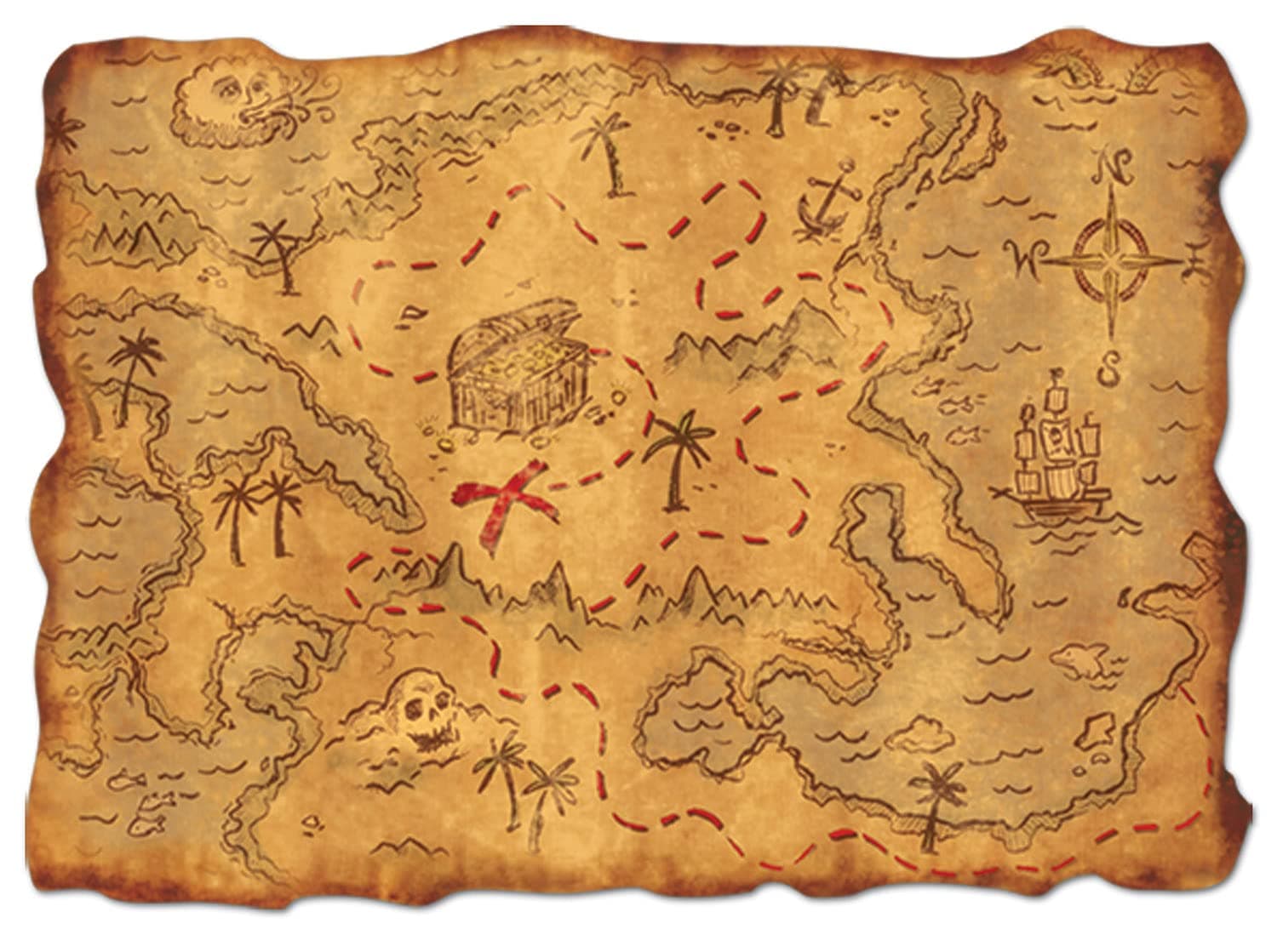 Plastic Treasure Map