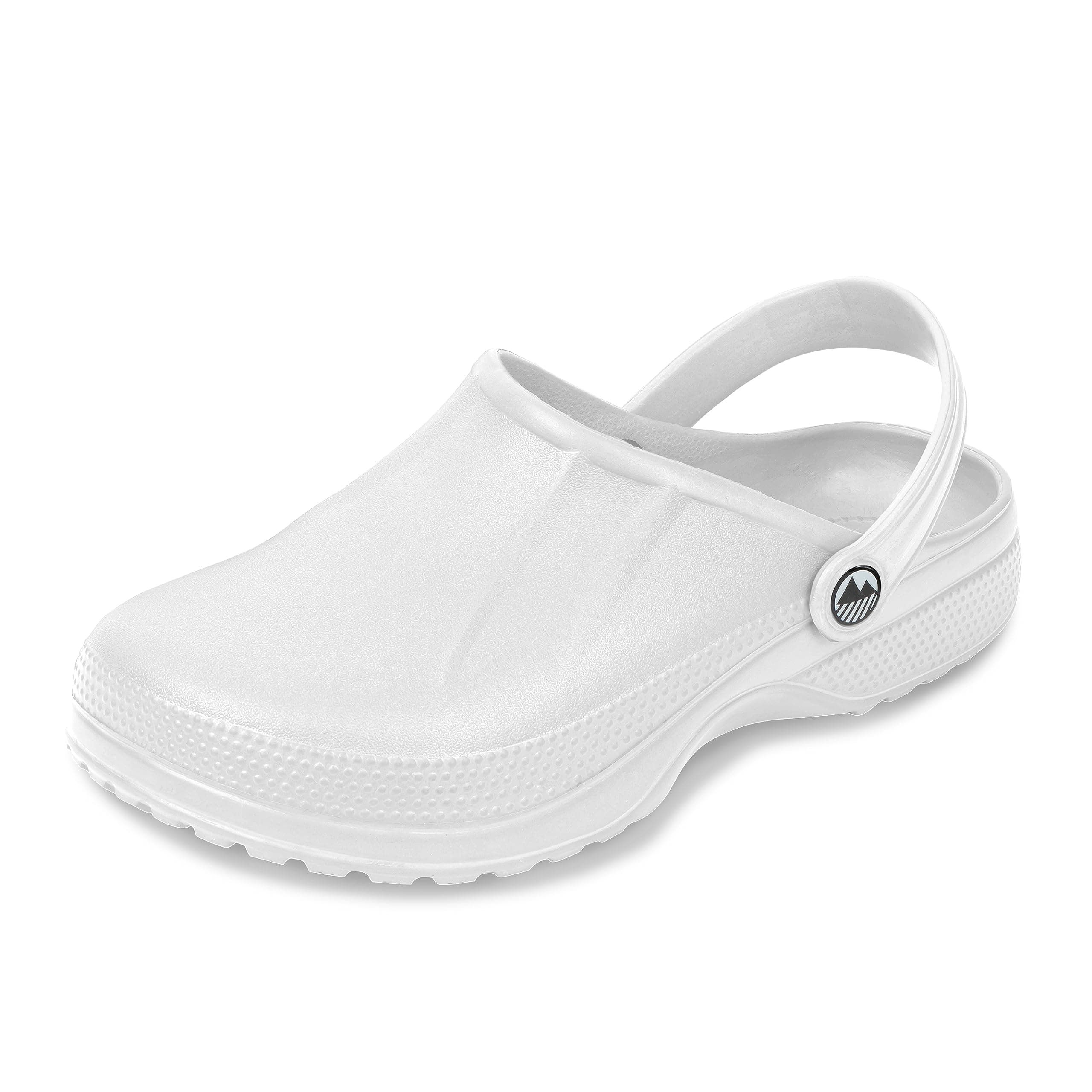 Lakeland ActiveMen's Allonby Fully Waterproof EVA Rubber Slip-On Clogs Comfortable Chef Kitchen Hospital Garden Wide Fit in Black, Green, Navy Blue, White, Grey, Beige & Brown