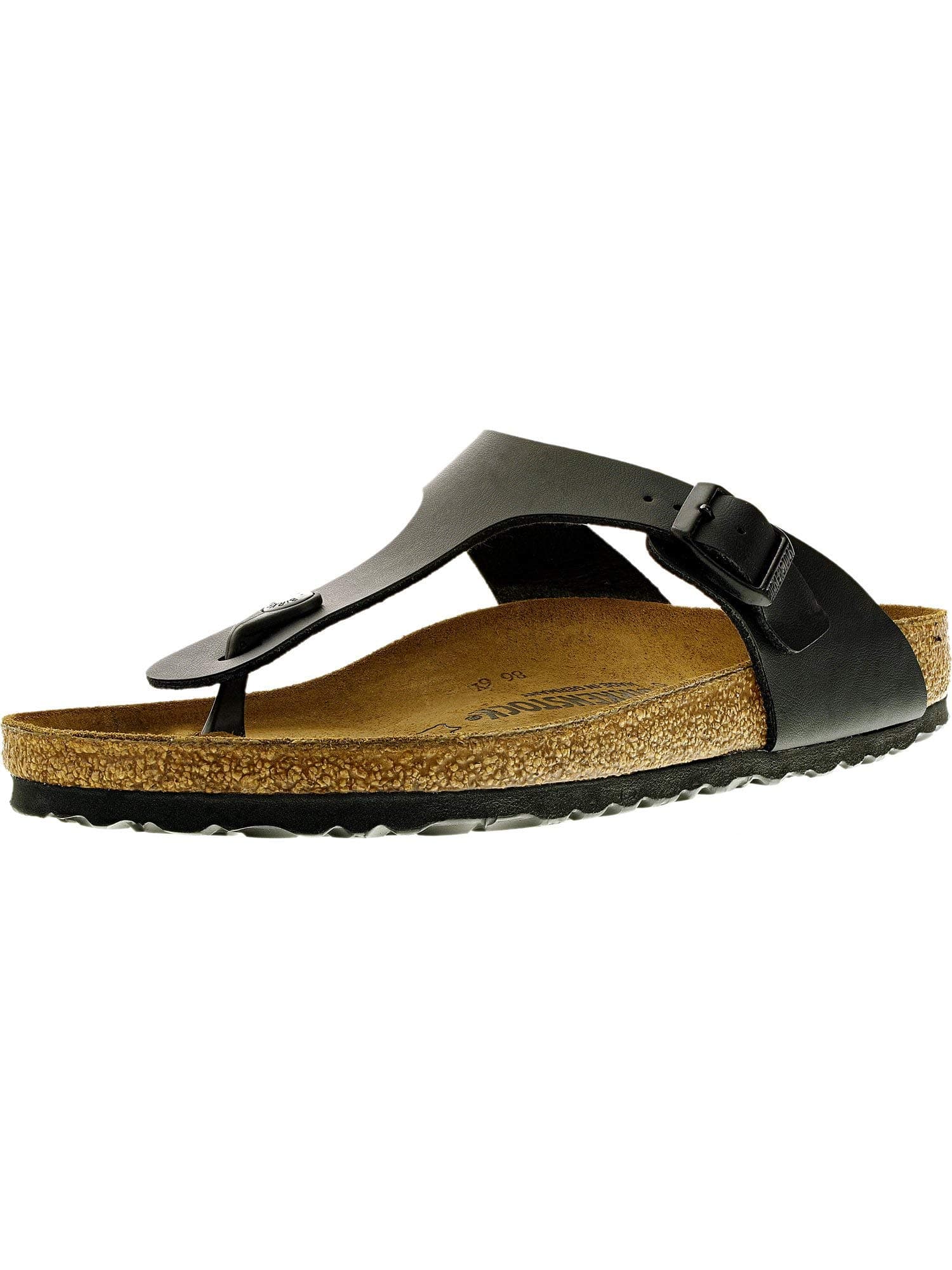 Birkenstock Gizeh 812 UK223 Women's Sandals, Desert Soil Black, 7/7.5