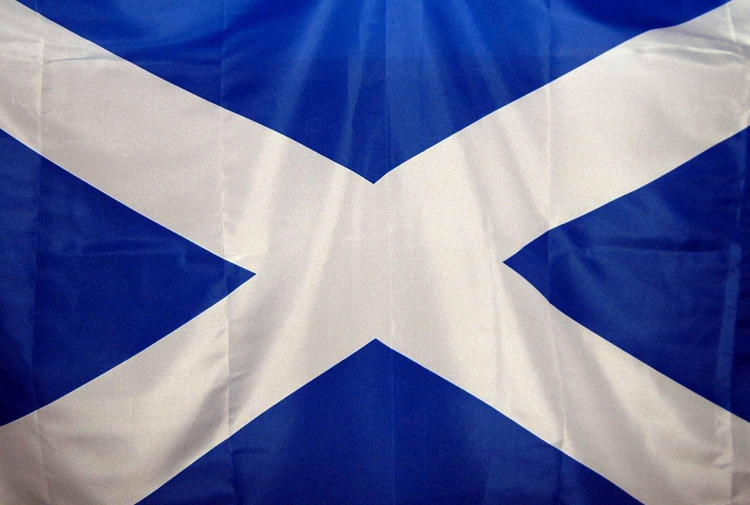 HUGE 8ft x 5ft Scotland St Andrews Saltire Polyester Flag