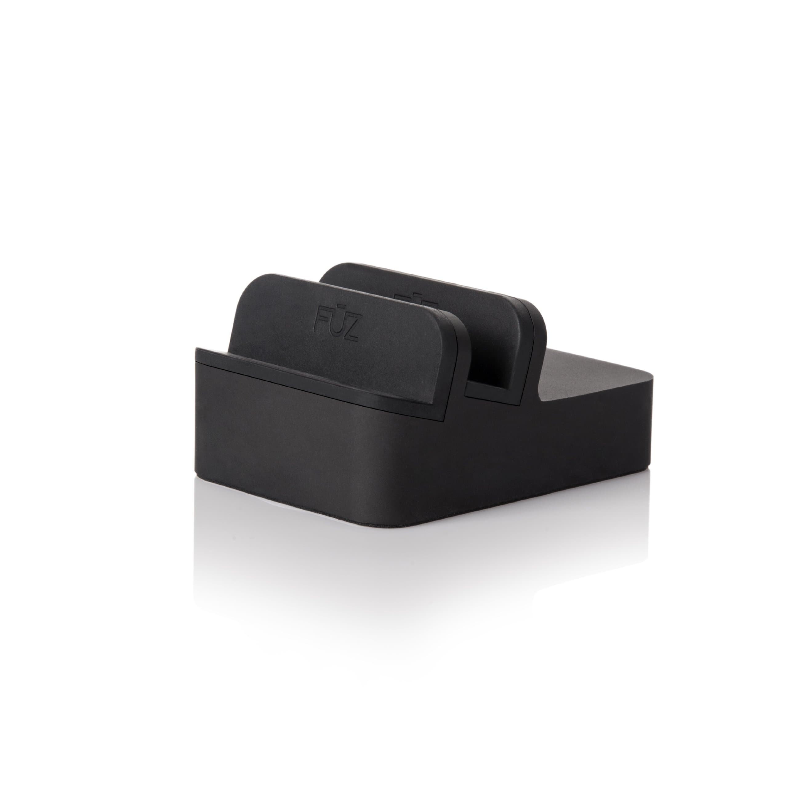 FUZ Designs EverDock Duo - Universal Dual Dock for iPhone, iPad and Android Devices (Black)