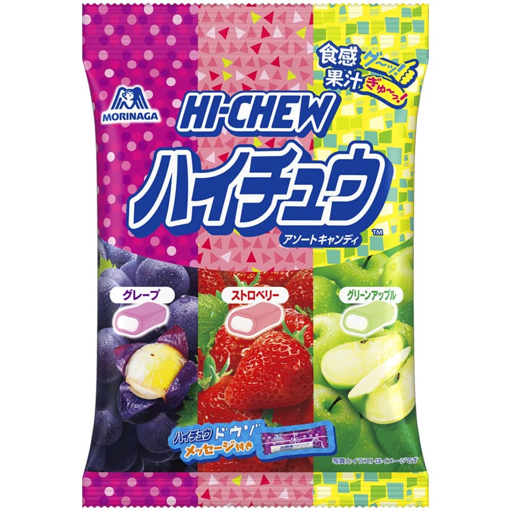 Morinaga & Co. Hi Chew Assortment Candy 86g | Pack of 3 | Made in Japan | Japanese Candy | HiChew