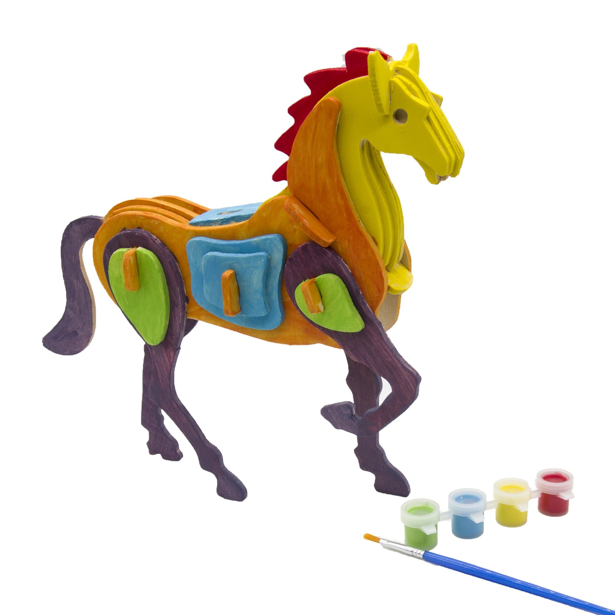 3D Puzzle Arts Projects Crafts Wood 3D Puzzles Birthday Gifts for Kids DIY Toys