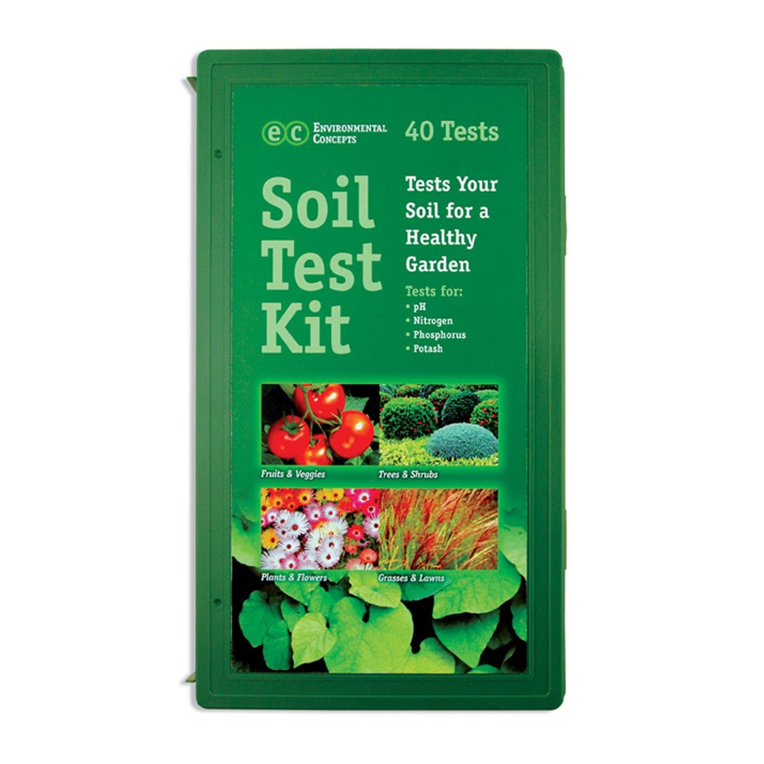 Products Luster Leaf 1662 Professional Soil Kit with 40 Tests, Green