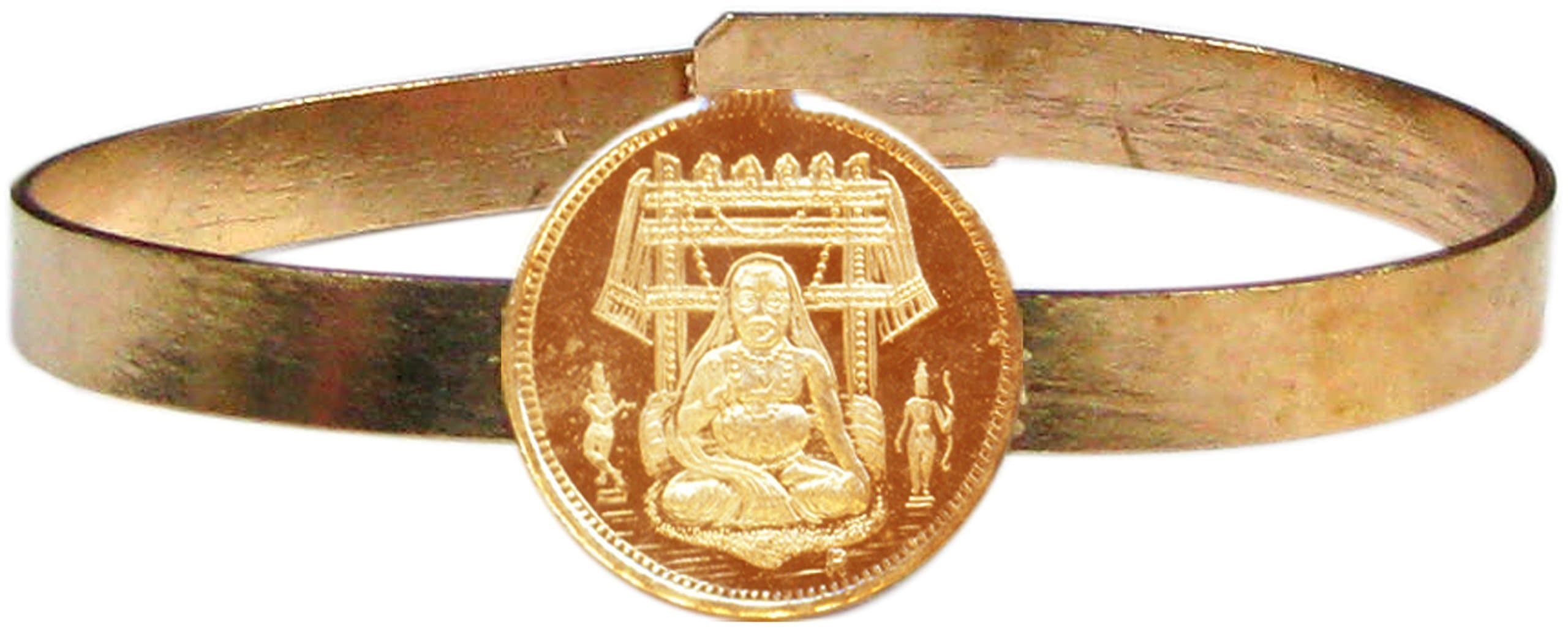 Bangle - Raghavendra Swamy Copper Kangan Kankanam Kaapu Bracelet Wristlet