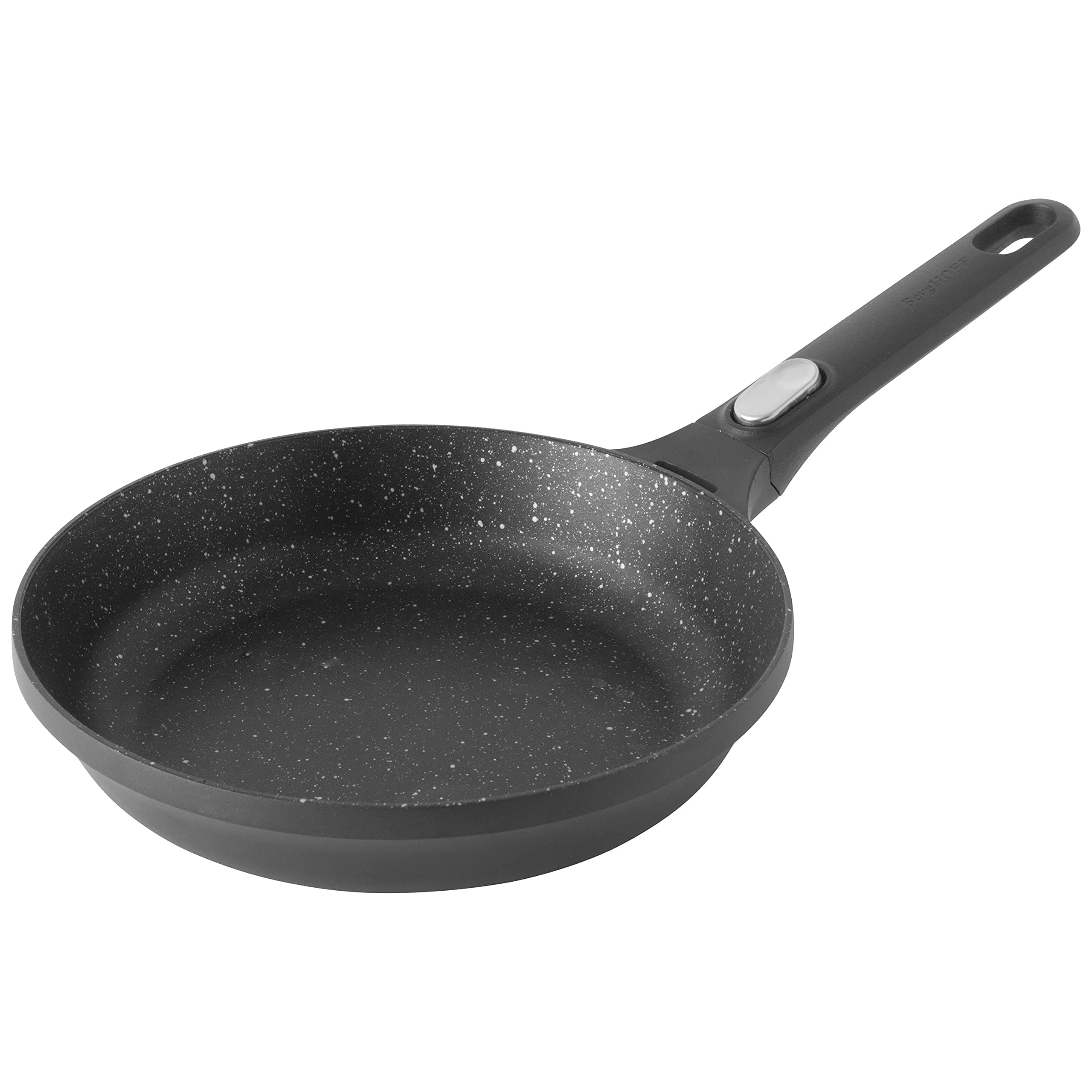GEM Non-Stick Cast Aluminum Frying Pan 10" 1.8 qt. Stay-Cool Detachable Handle Ferno-Green PFOA-Free Induction Cooktop Fast Heating Oven Safe