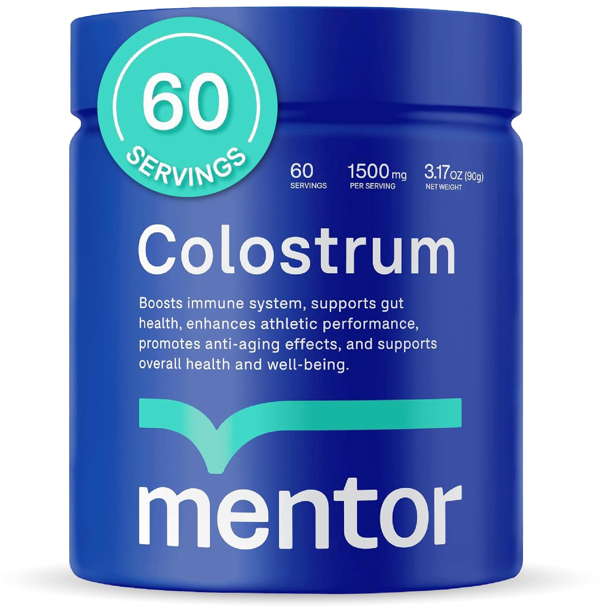 Colostrum Powder Supplement for Humans - Organic Bovine Colostrum Supplement for Gut Health, Hair Growth, Beauty, and Immune Support - Colostrum Protein