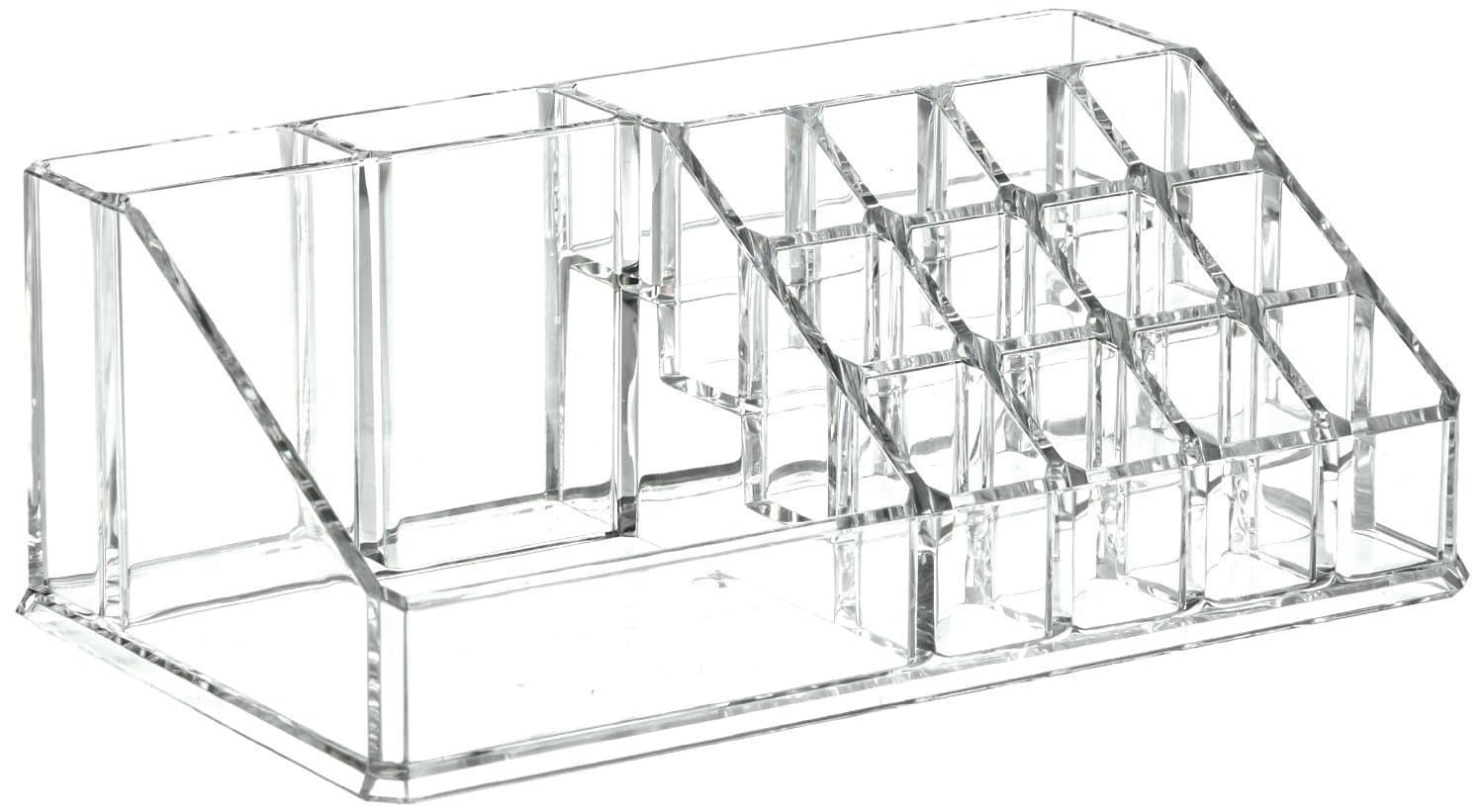 Feibrand Lipsticks Brush and Nail Varnish Cosmetics Flat Stand Organiser