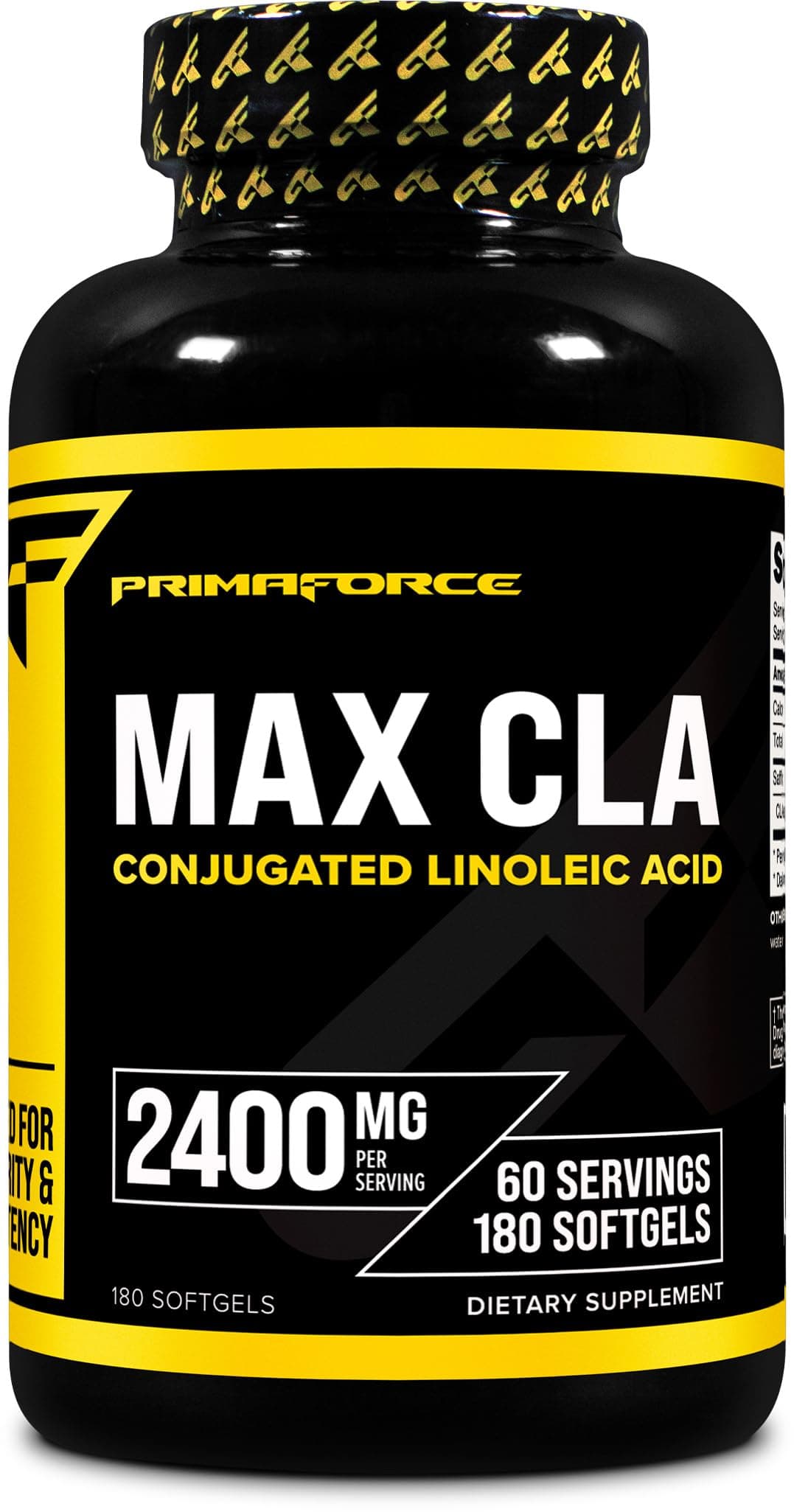 Primaforce Max CLA 1,000 mg 180 Softgels Direct Shipping