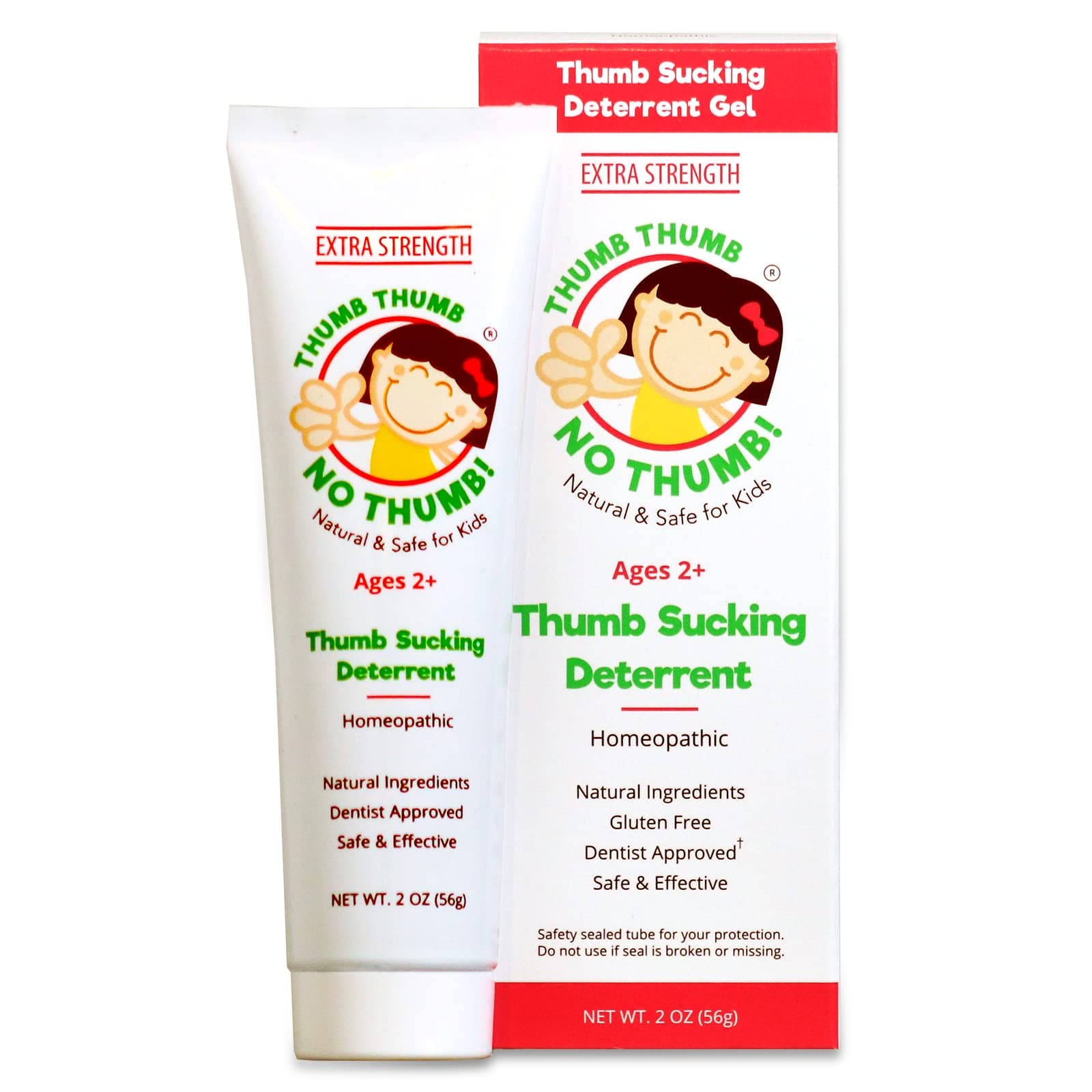 Thumb Thumb NO Thumb Extra Strength Natural Thumb Sucking Deterrent for Kids Dentist Approved