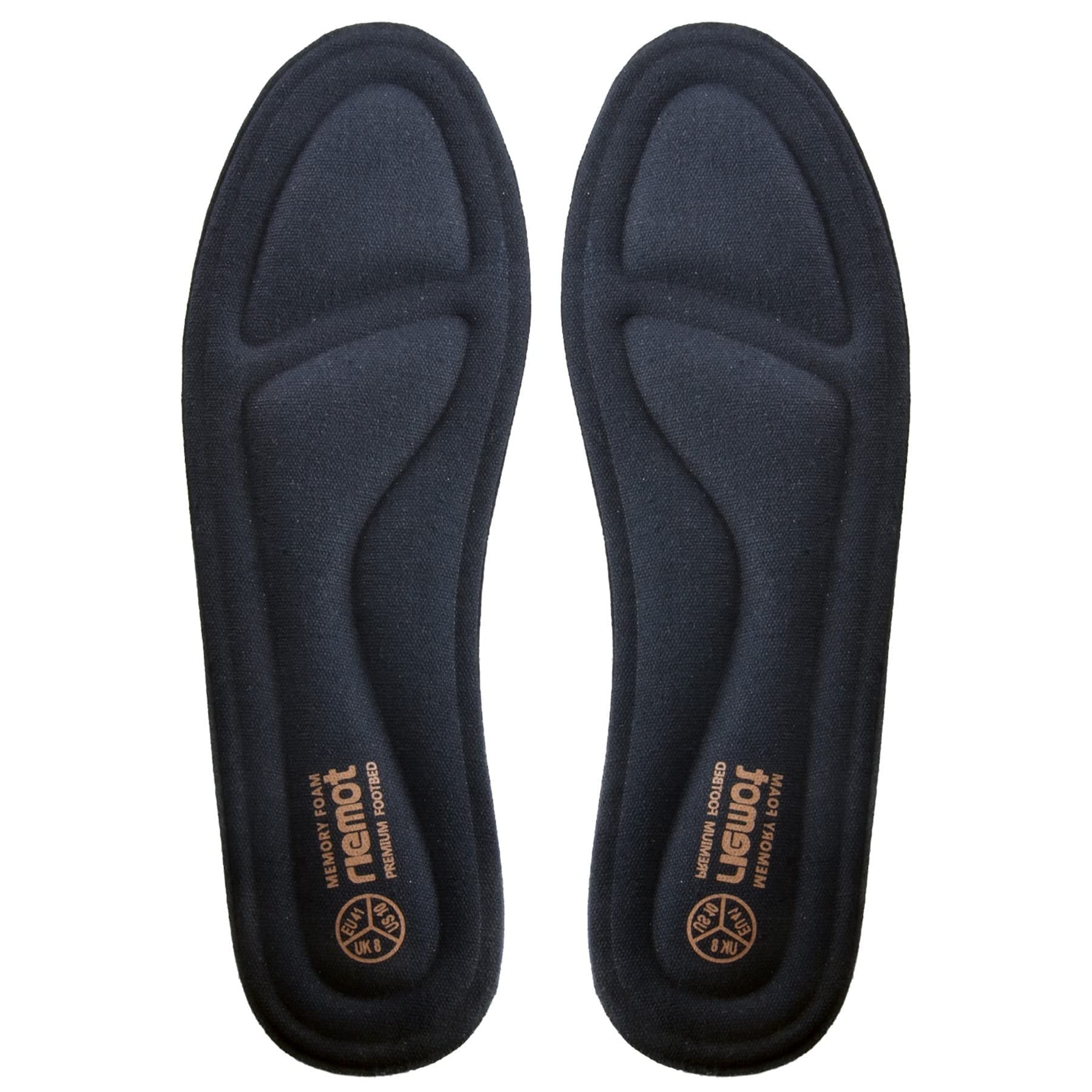 Memory Foam Insoles for Men & Women - Replacement Shoe Inserts Comfort Cushioning for Sports Shoes, Trainers, Sneakers, Work Boots and Walking Shoes