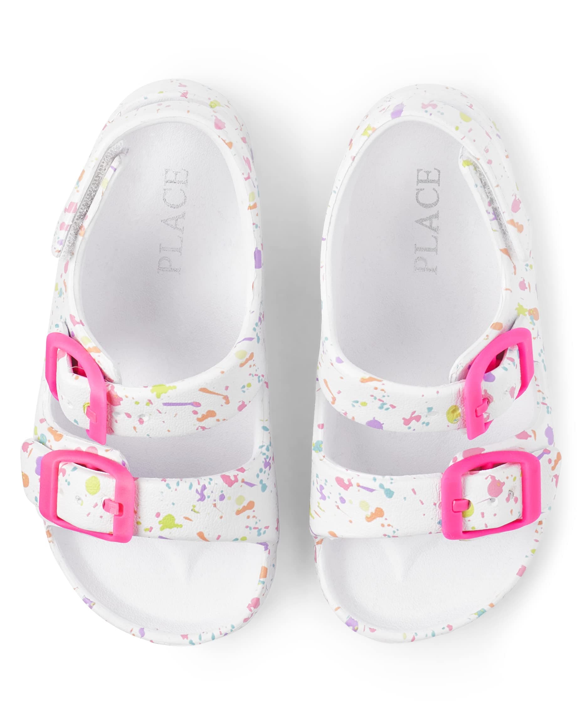 girls And Toddler Everyday Slide Sandals With Backstrap