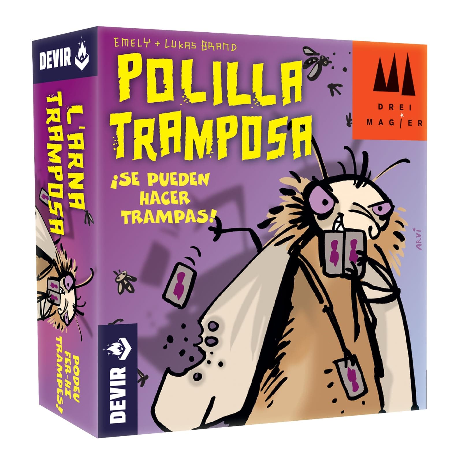 Devir La Polilla Tramposa Board Game (BGPOLI) [English Language Not