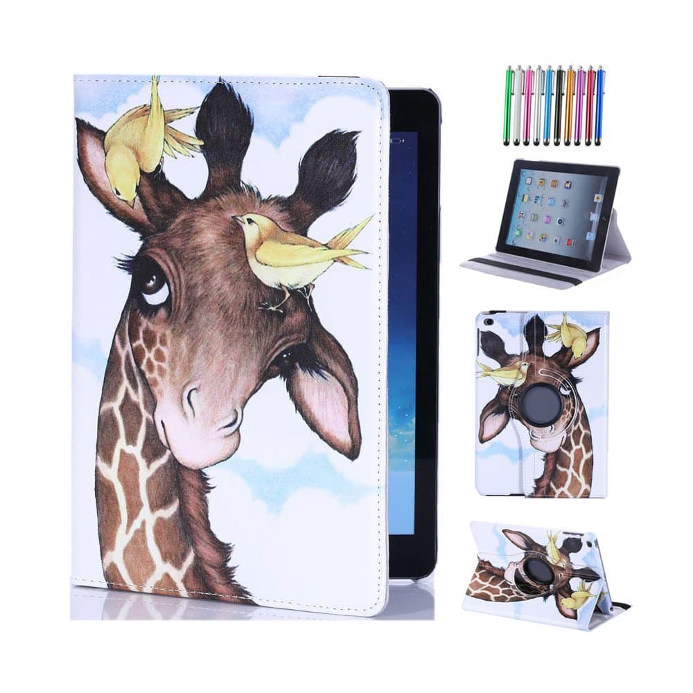 CULIKER Huawei MediaPad T3 8-Inch Case, Slim Shell Stand Case Rotating Cover for Huawei MediaPad T3 8" Tablet