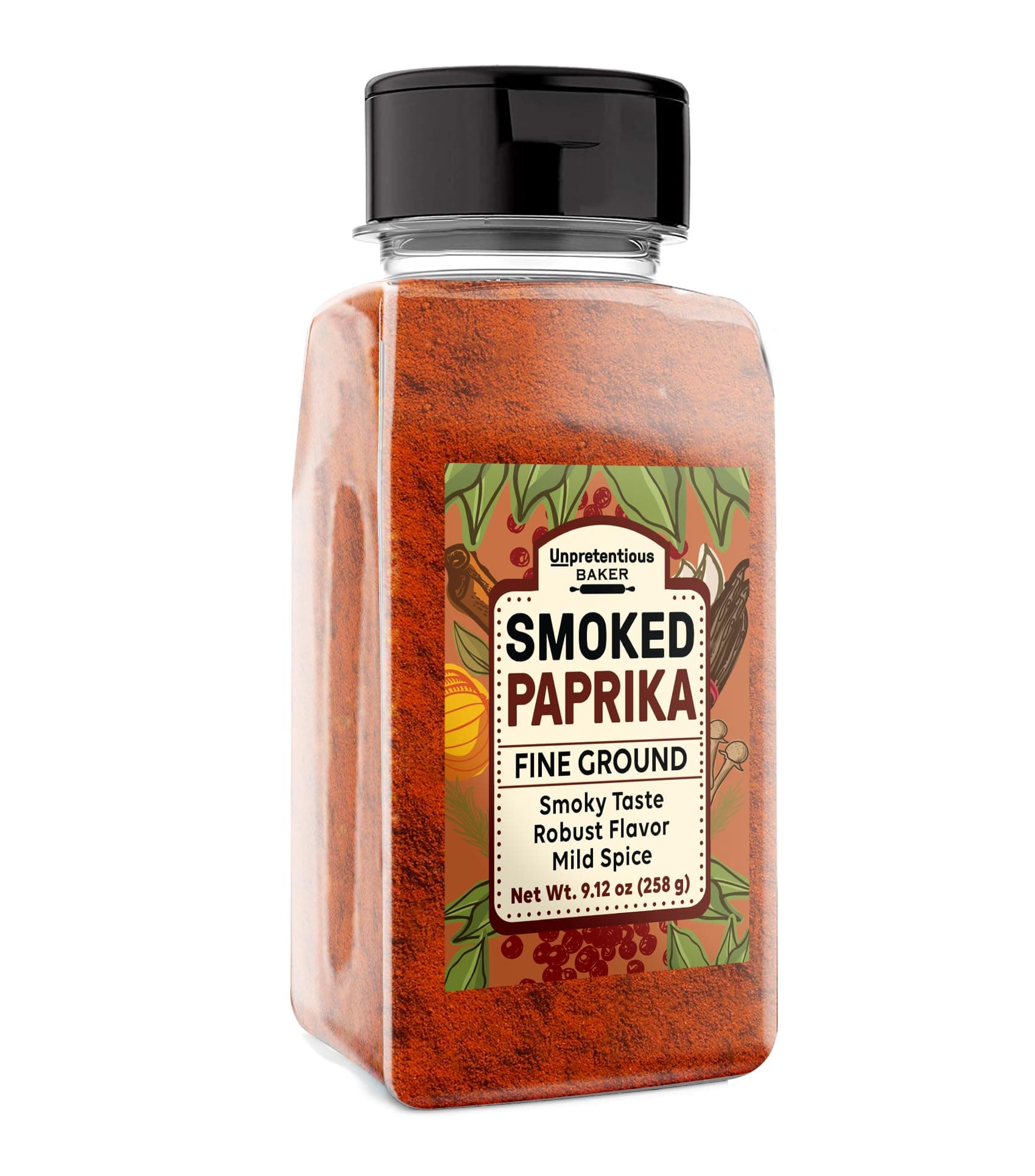 Smoked Paprika (2 Cups), Ground Spice Made from Dried Red Chile Peppers, Strong & Smoked Flavor