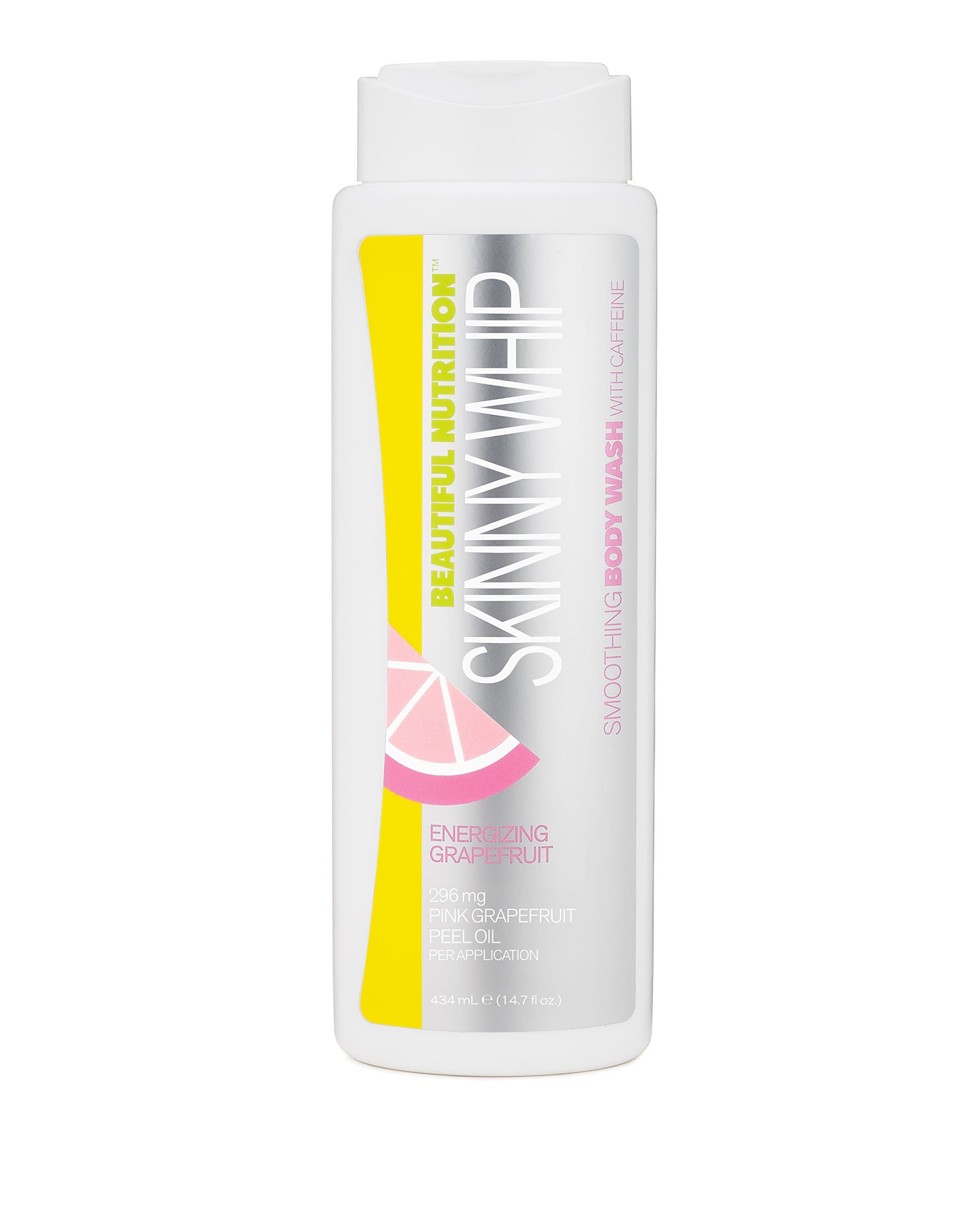 Beautiful Nutrition Skinny Whip Body Wash, Pink Grapefruit, 14.7 Fluid Ounce