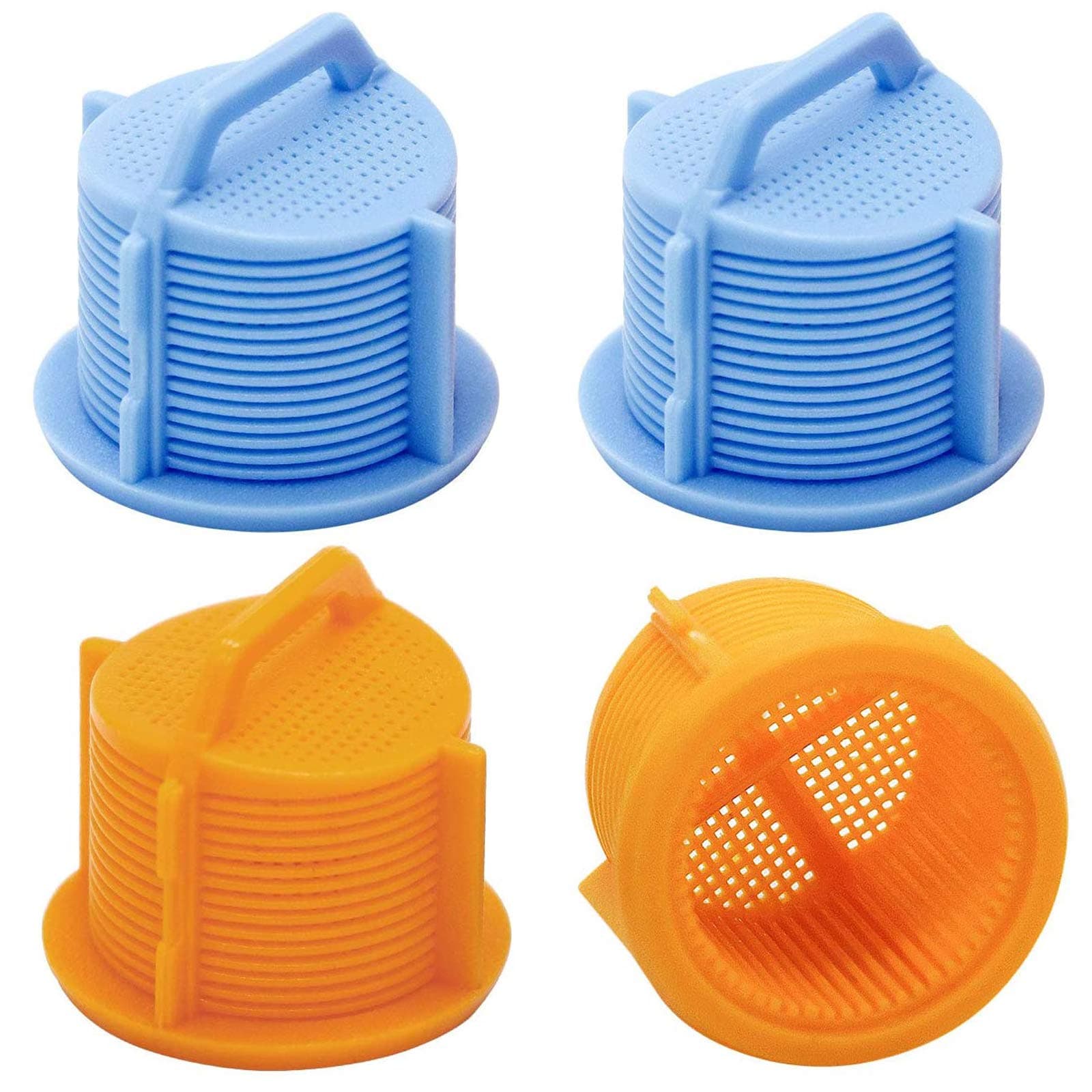 UPGRADE AGM73269501 Washer Water Inlet Valve Filter Screen Fit for LG Kenmore Washer, Inlet Filter Screen Replace 1810261 AP5202486 PS3618281 EAP3618281-4 Pack Washing Machine Filter by Beaquicy