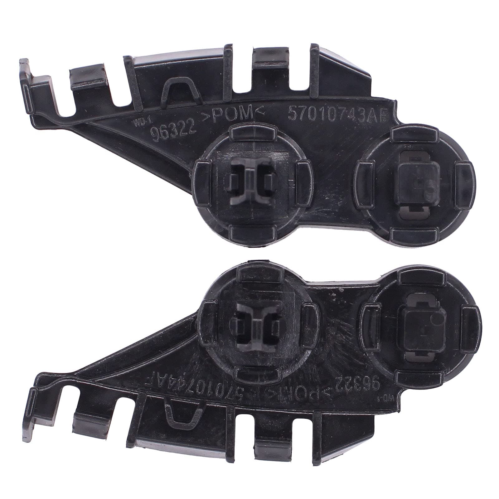 NewYall Front Bumper Bracket Retainer Mounting for Chrysler 300 2011-2020 Left and Right Side 57010745AF 57010744AE