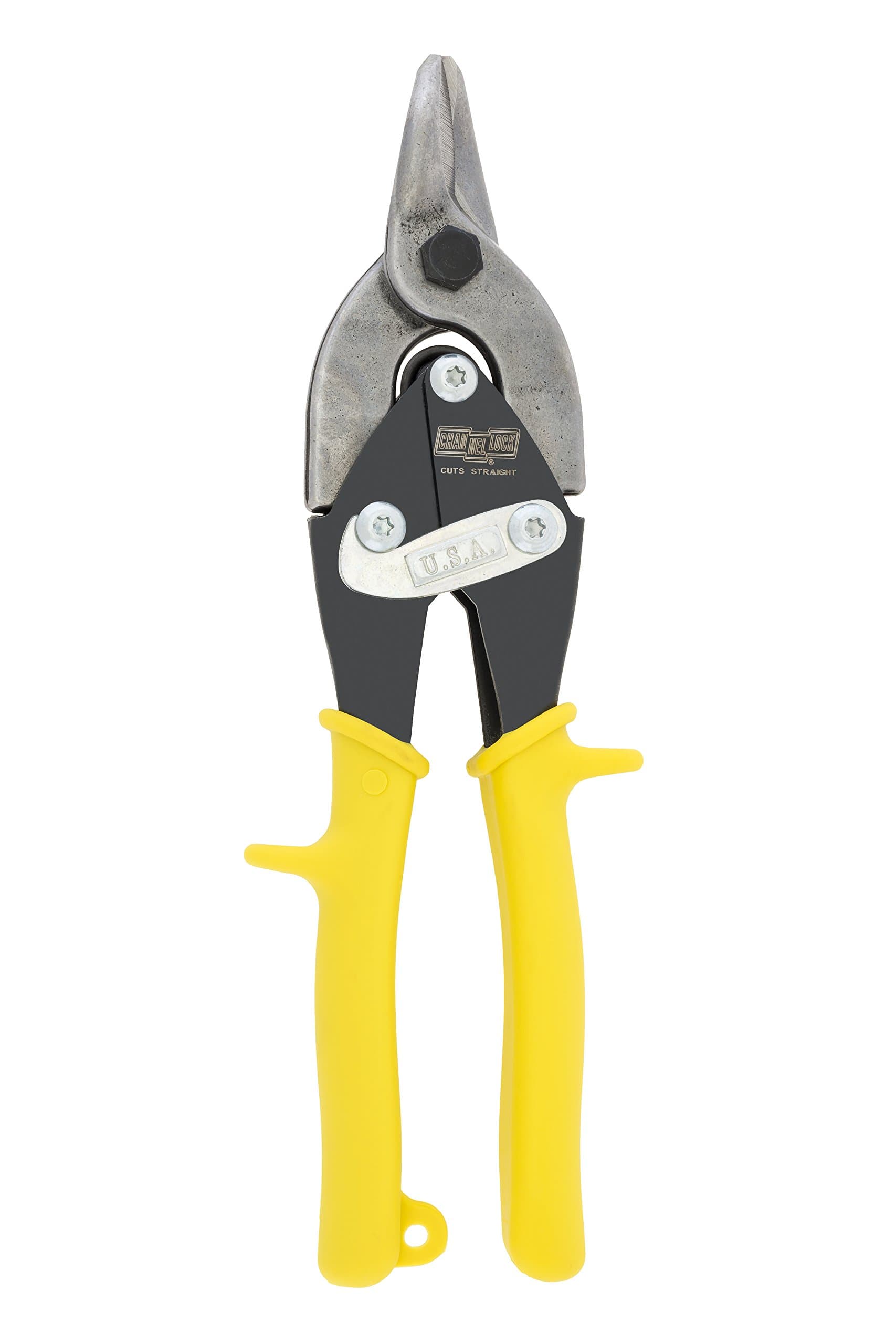 Channellock Aviation Snips 610BS - Heavy Duty Bulldog, CR Steel, 16 Gauge Snips - 10 In
