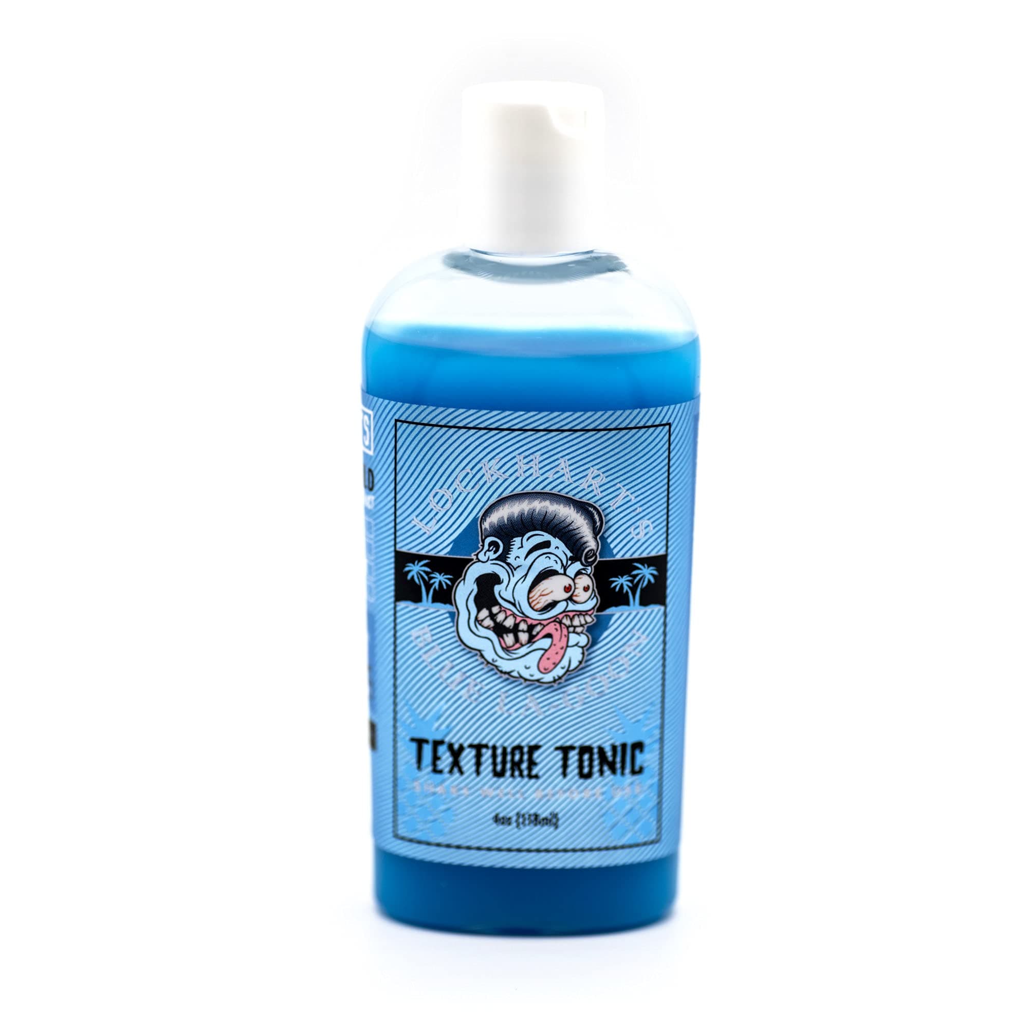 Lockhart’s Blue LaGoon Texture Tonic – High-Performing Grooming Tonic for All Day Texture & Hold – Algae, Cucumber, Rosemary & Avocado for Heat Protection – Bedhead to Bar-Ready in Seconds – 8 oz