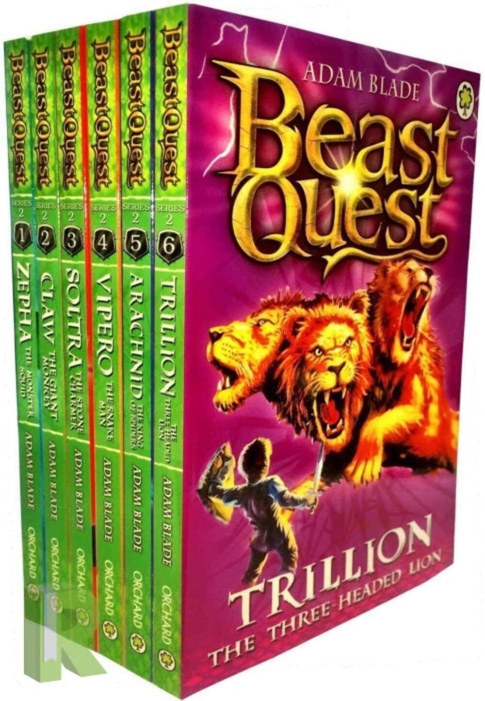 Beast Quest Box Set Series 2 The Golden Armour 6 Books Collection Set (Books 7-12)