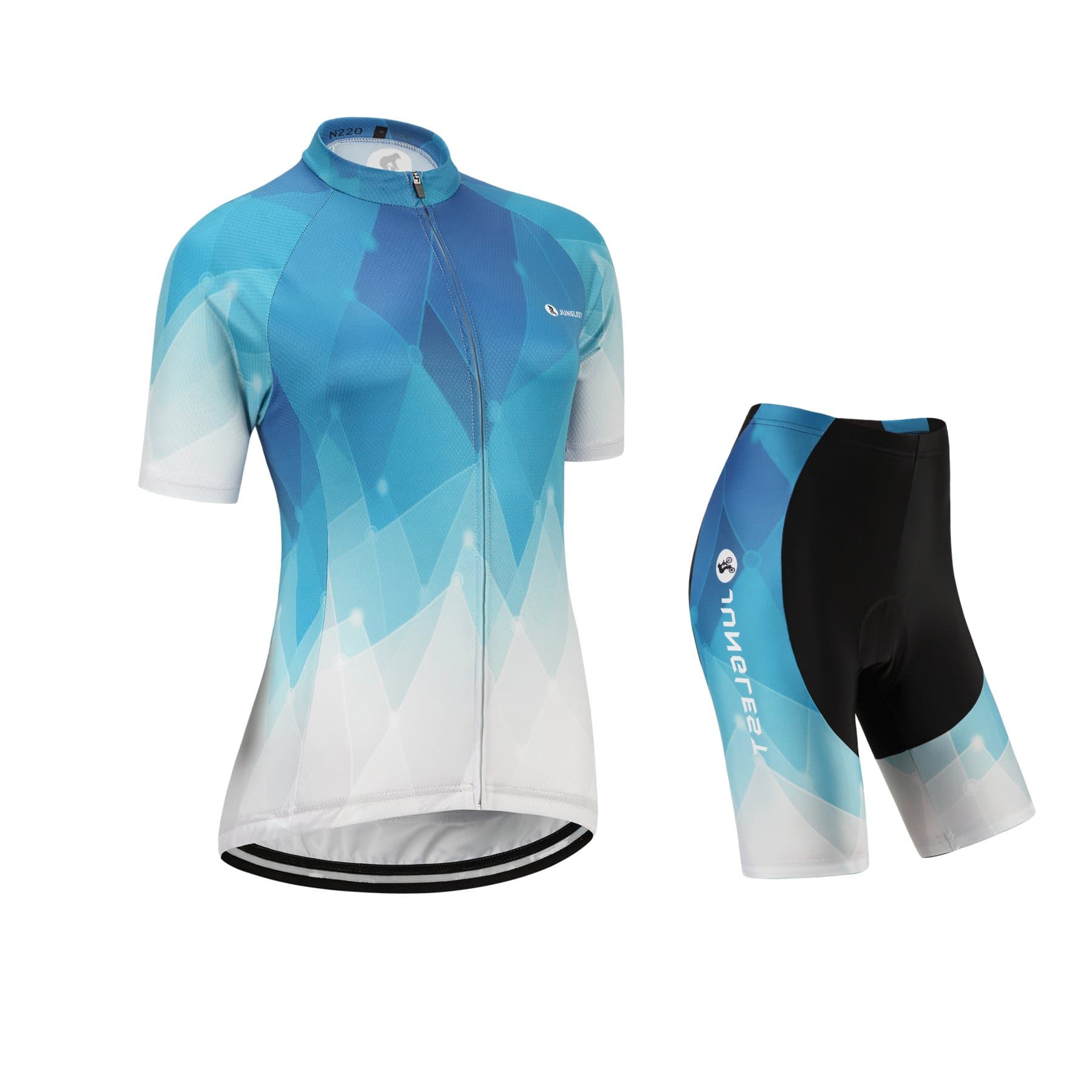 Women's cycling jersey and shorts set,short sleeve, Bust 97-103cm