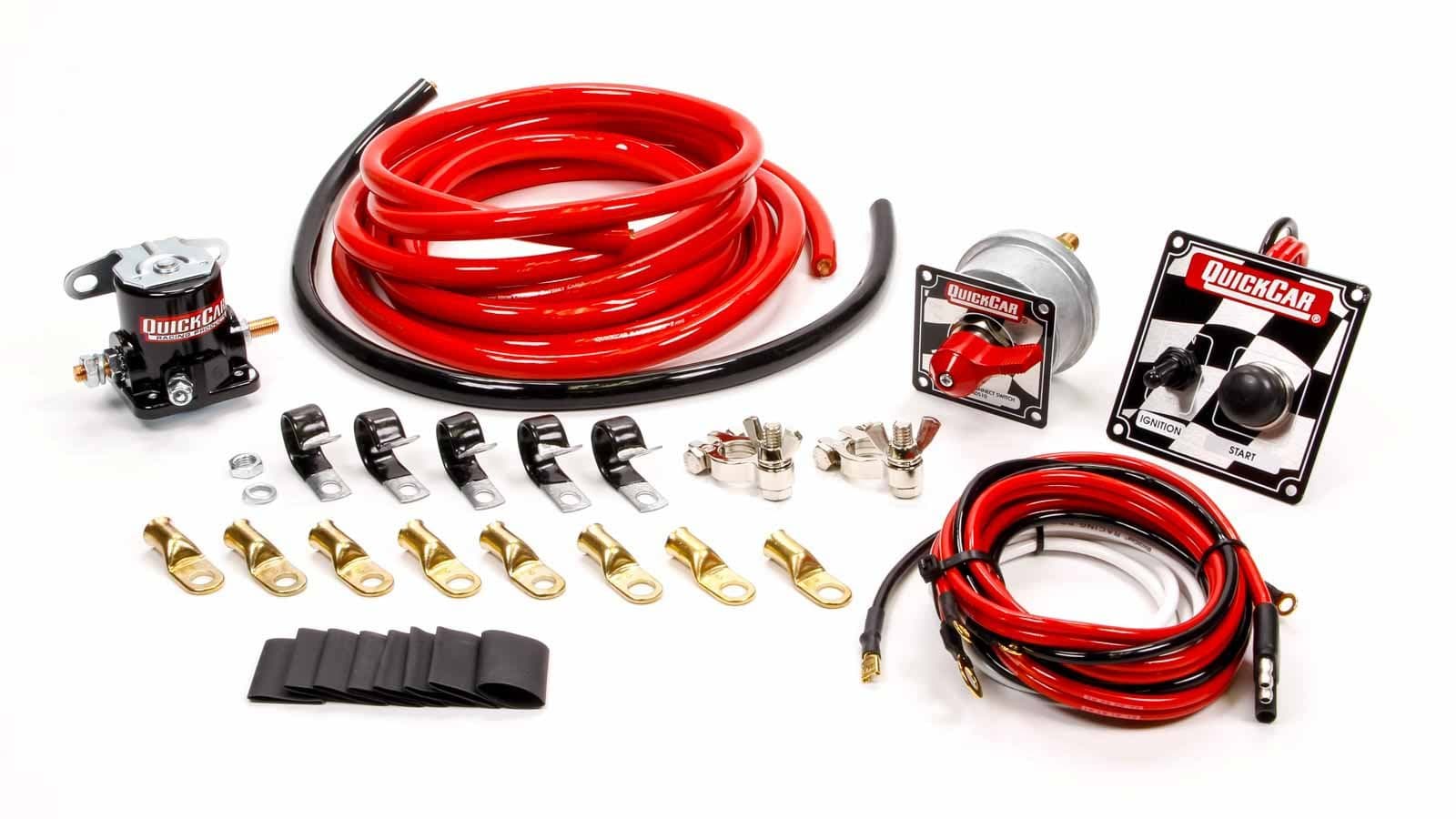 Quickcar Racing Products 50-235 Wiring Kit 4 Gauge with50-102 Panel
