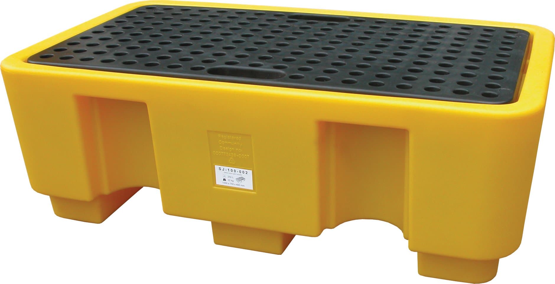 Bunded Spill Pallet for 2 x 205L Drums