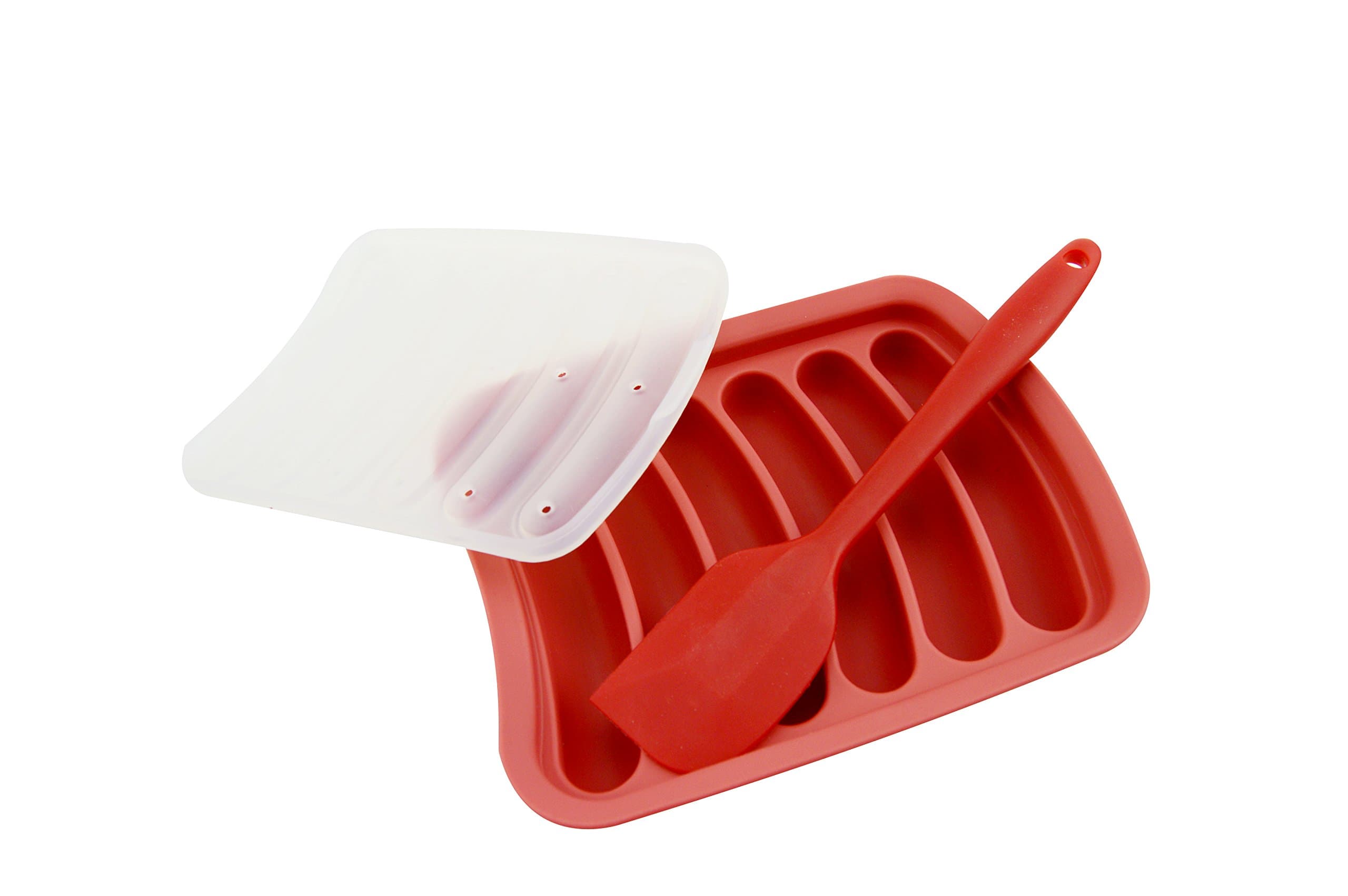 CS Creative Startu Silicone Sausage Mold (1 Pcs Sausage Mold, 1 pc, Silicone Spatula)