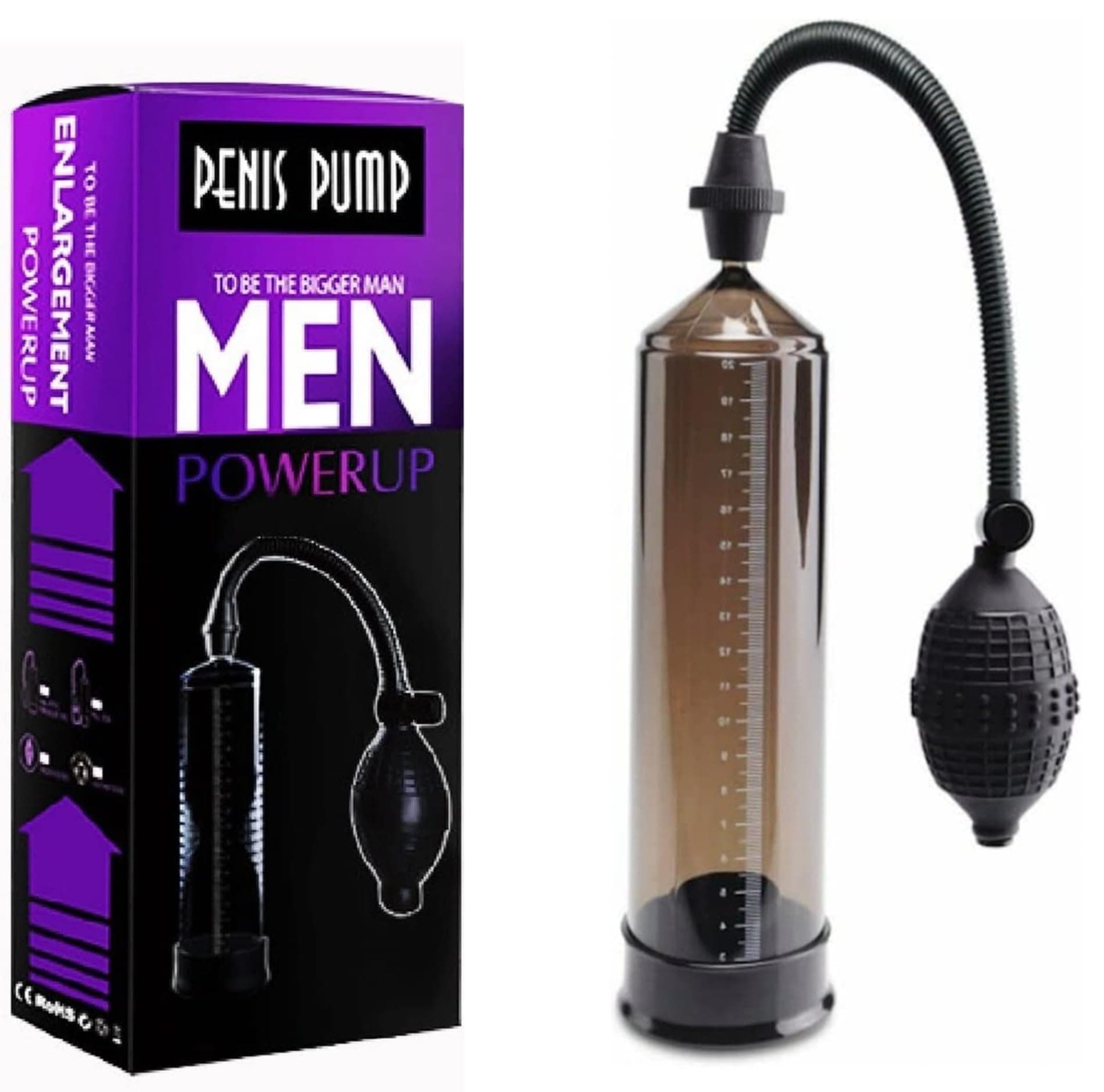 Men's Vacuum Pump Plus Pump Men's Enhanced Growth Pump A1473 Pen Cup Stable Professional Set Solid Vacuum Pump Home Performance Pump Black