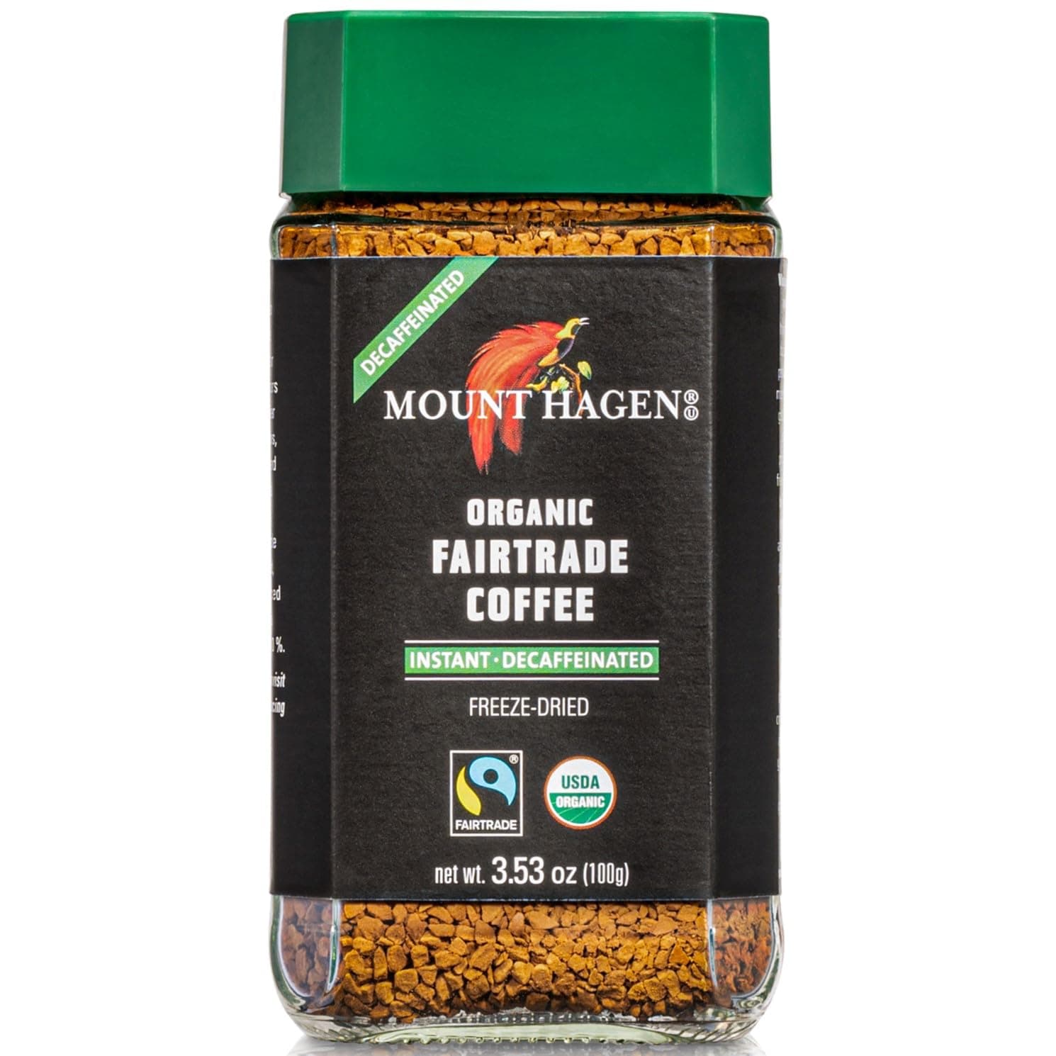 Organic Freeze Dried Instant Decaf Coffee, 3.53 oz